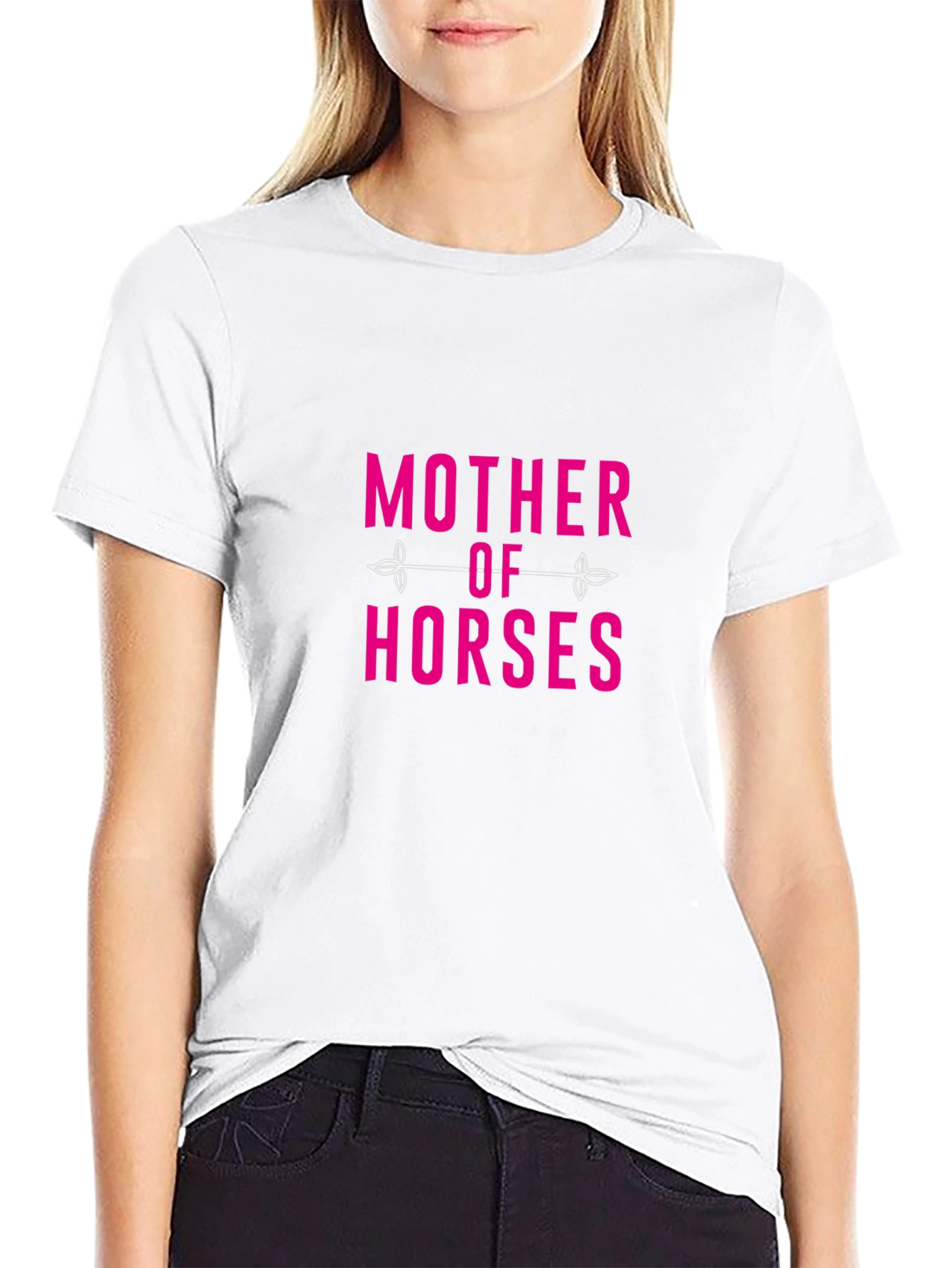 Mother of Horses Black T-Shirt