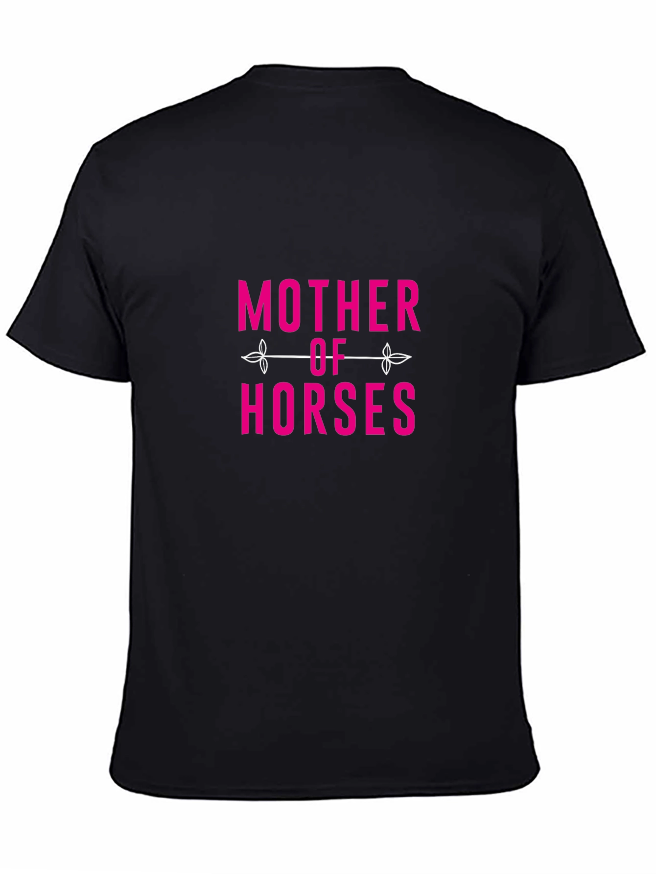 Mother of Horses Black T-Shirt