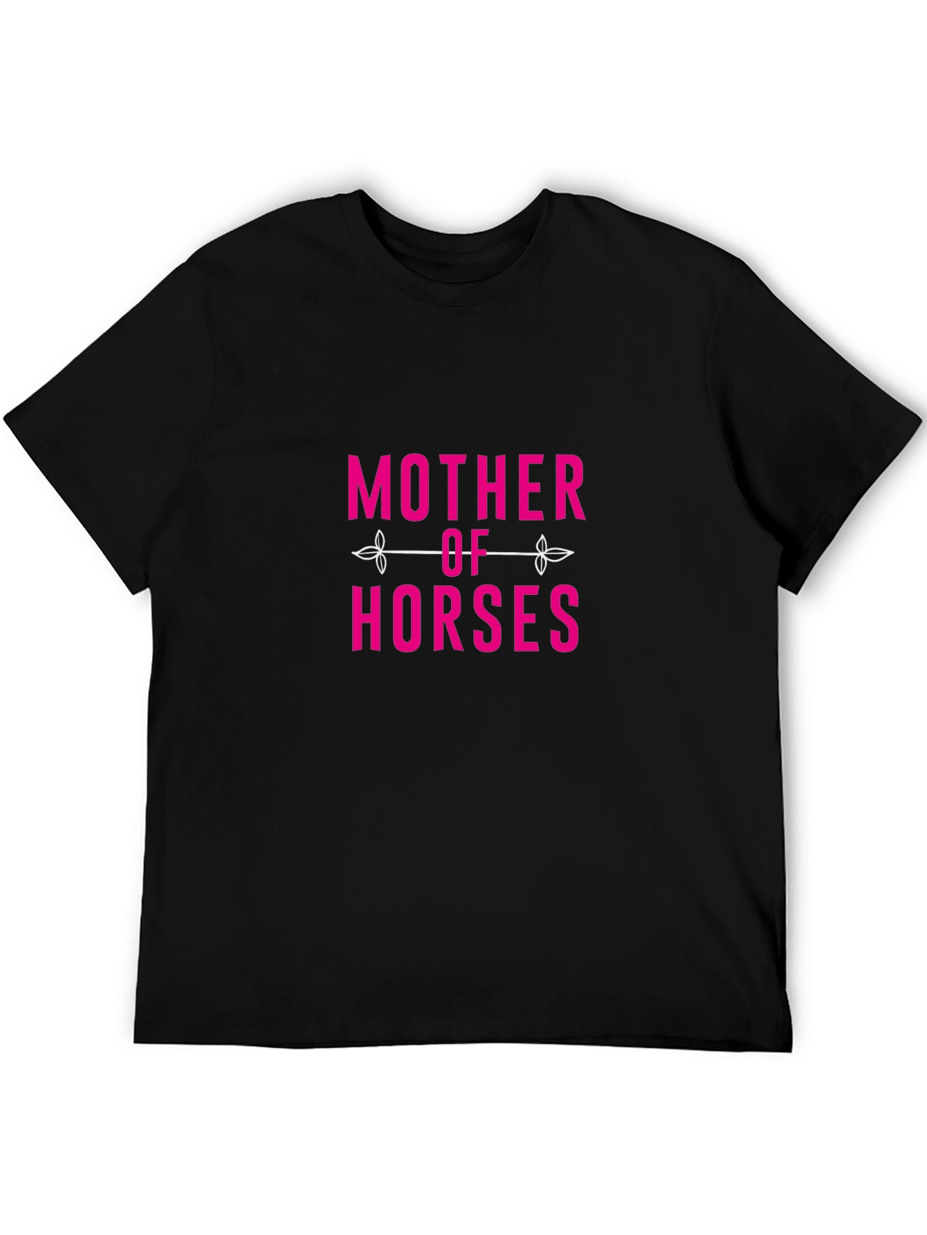 Mother of Horses Black T-Shirt