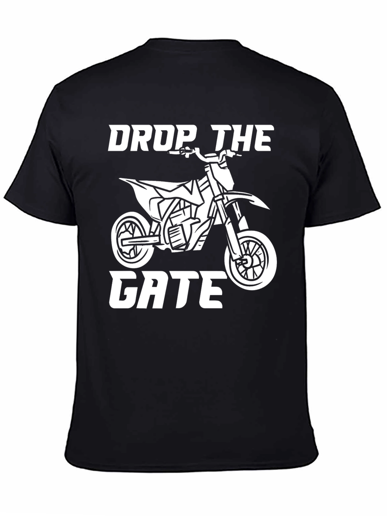 Drop The Gate Motocross Graphic Tee