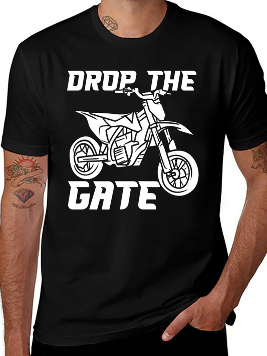 Drop The Gate Motocross Graphic Tee