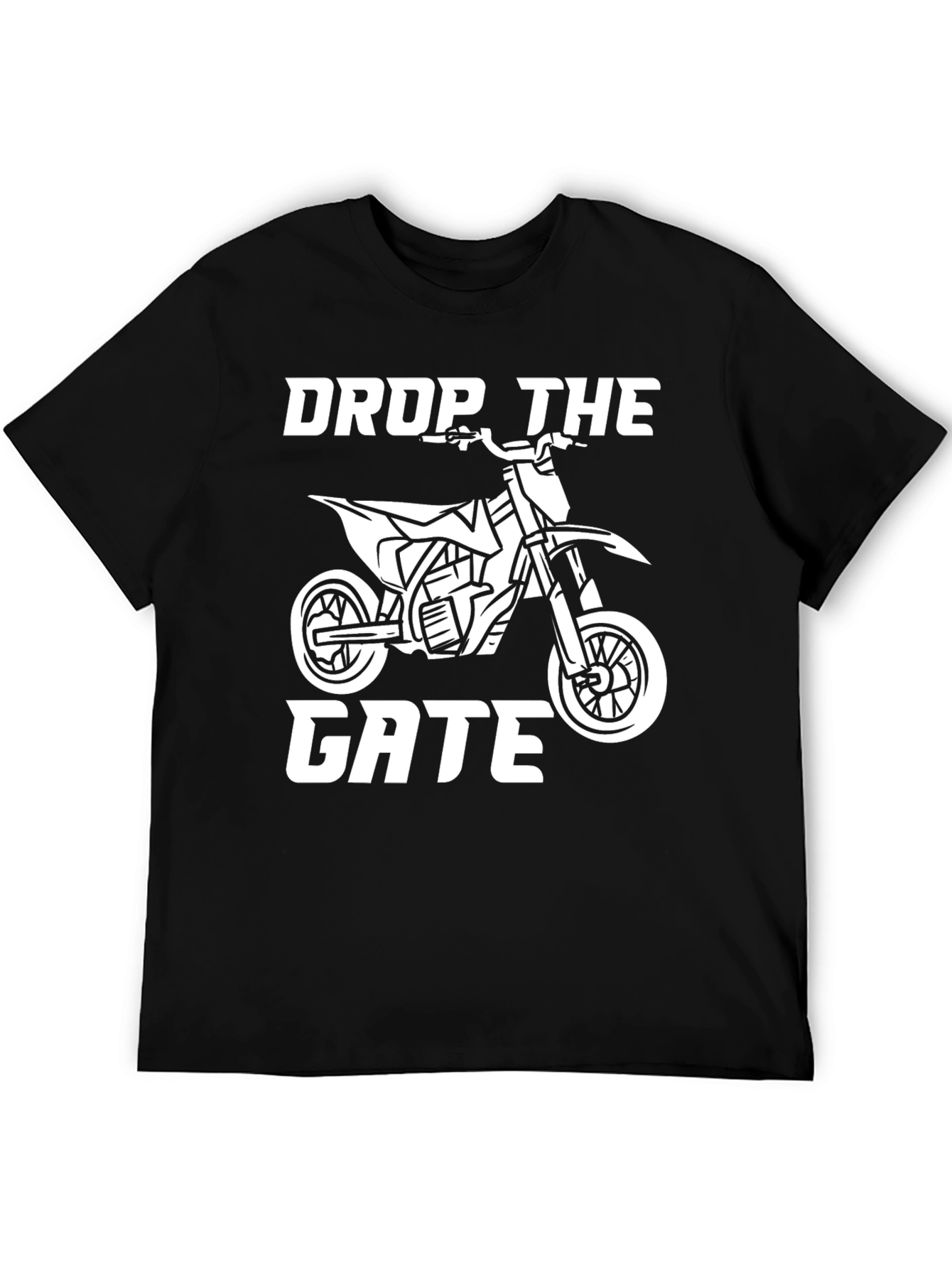 Drop The Gate Motocross Graphic Tee