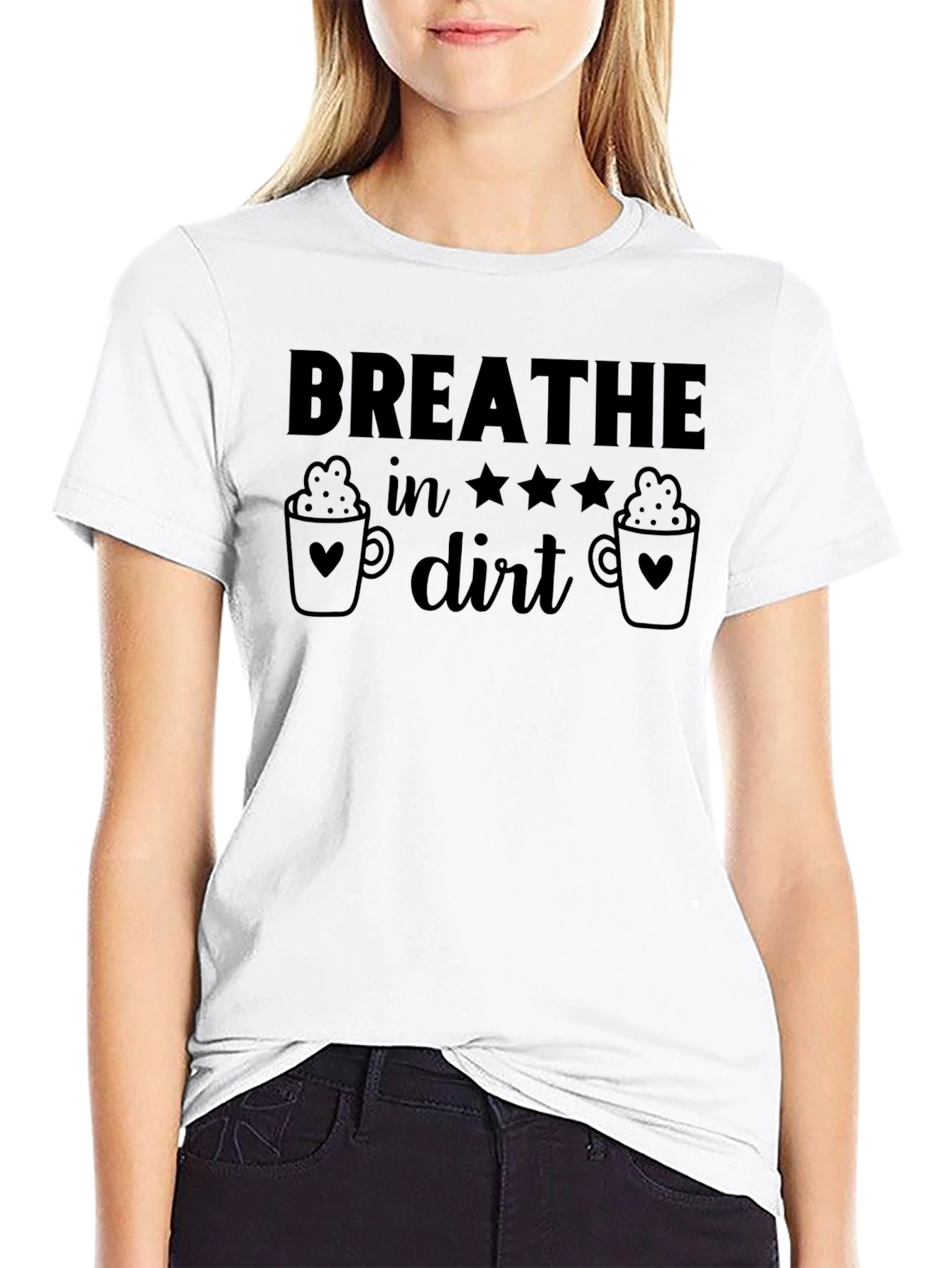 Breathe In Dirt Graphic T-Shirt - Coffee Lover Edition