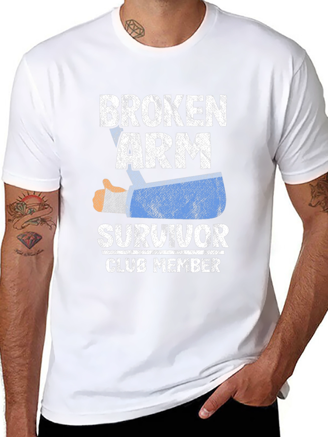 Broken Arm Survivor Club Member T-Shirt