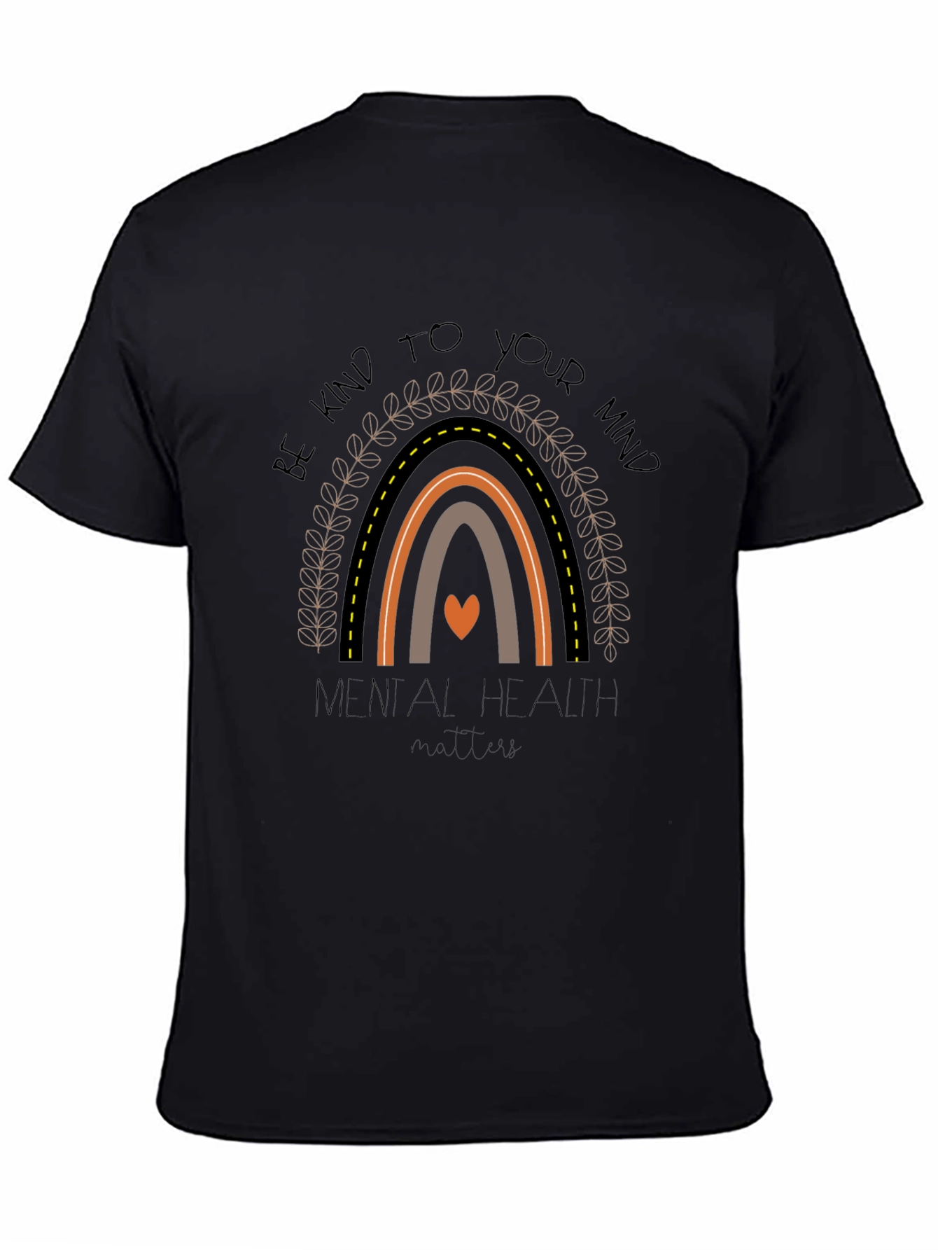 Mental Health Matters Rainbow Graphic Tee