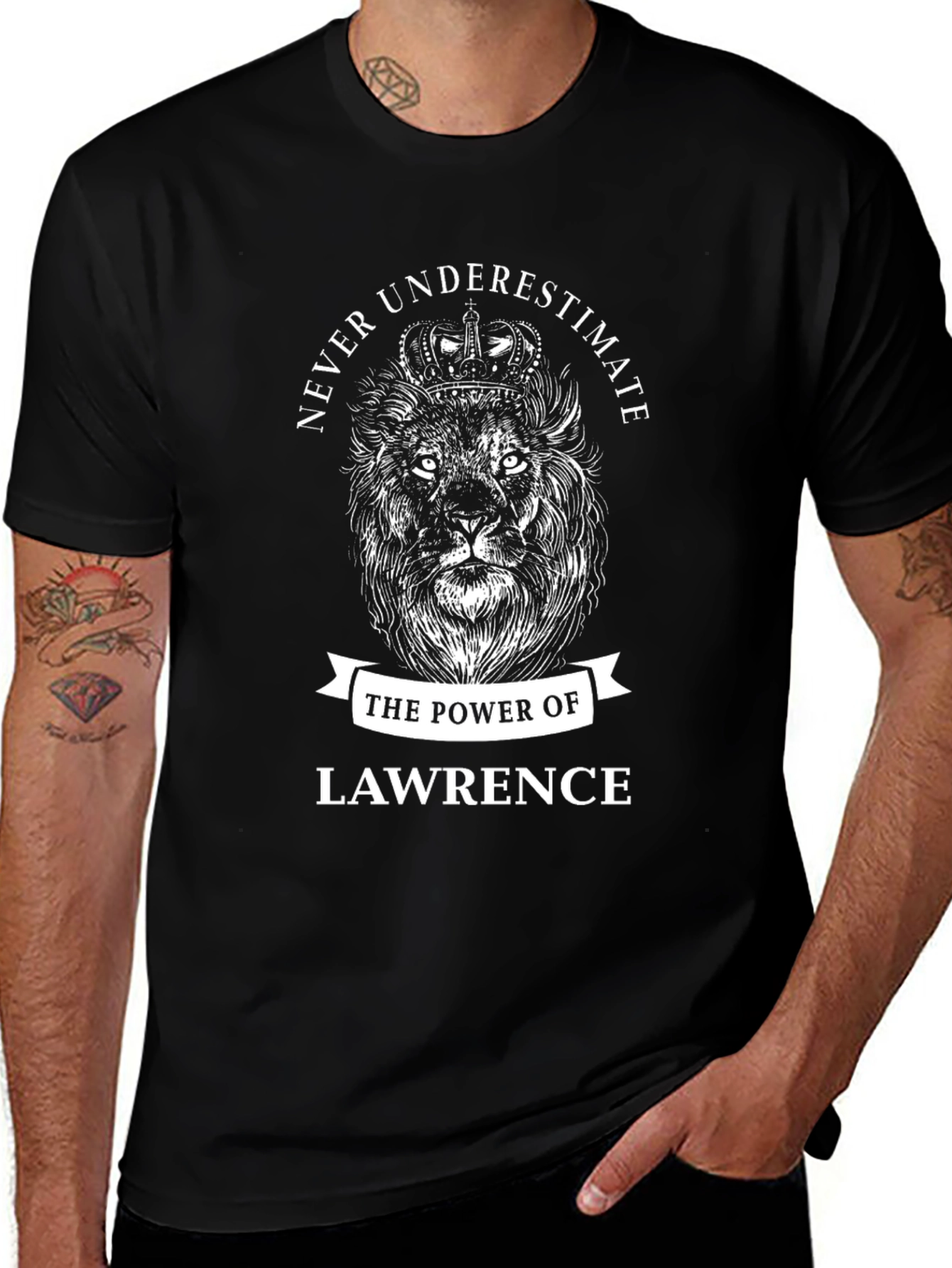Never Underestimate Lawrence T-Shirt