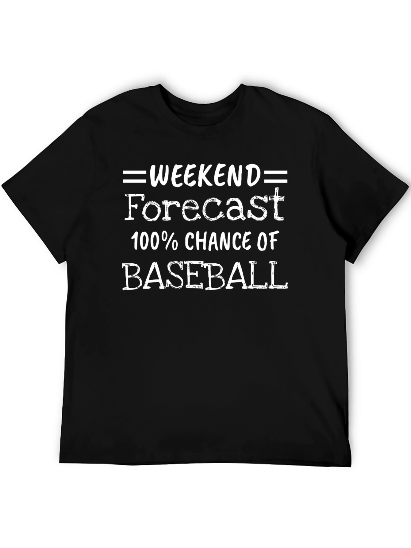Weekend Baseball Fan T-Shirt
