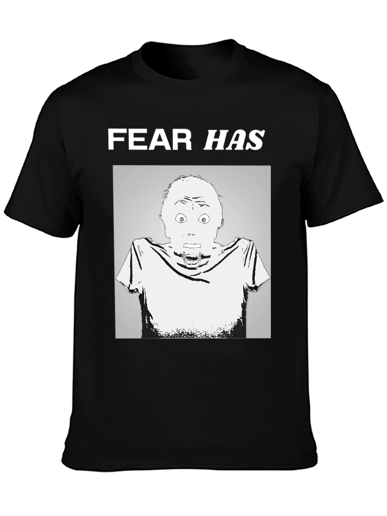 Fear Has a Face Graphic T-Shirt