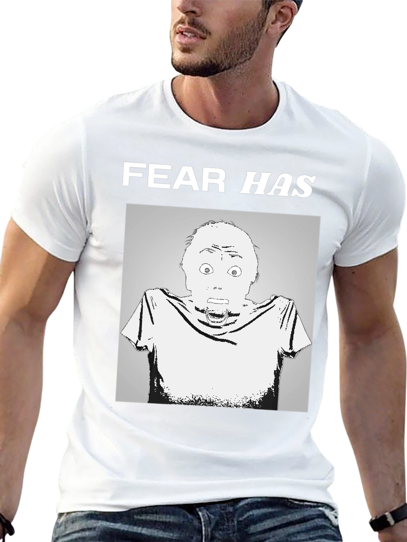 Fear Has a Face Graphic T-Shirt