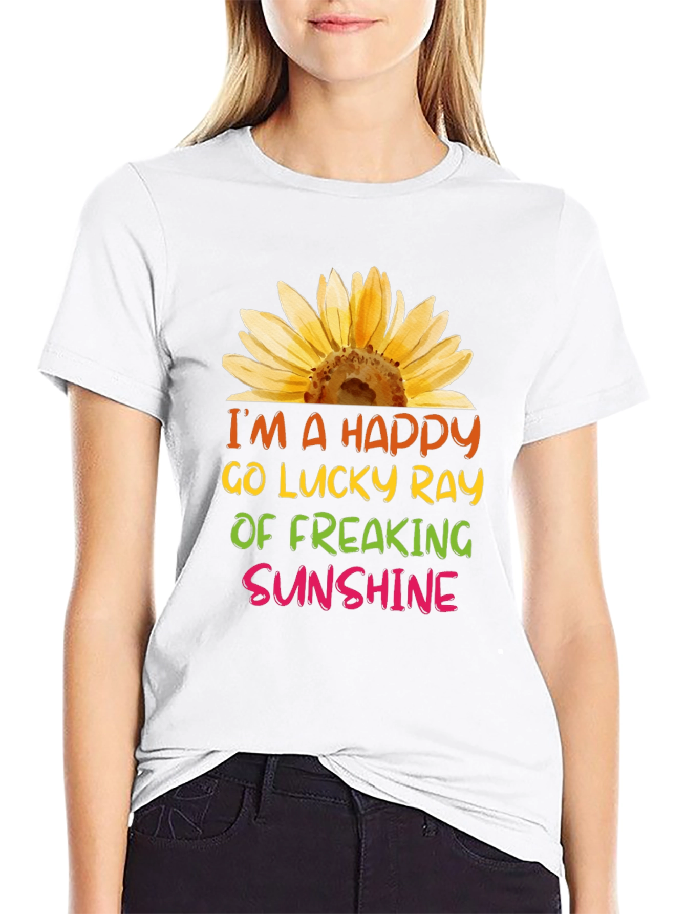 Happy Sunshine Graphic T-Shirt