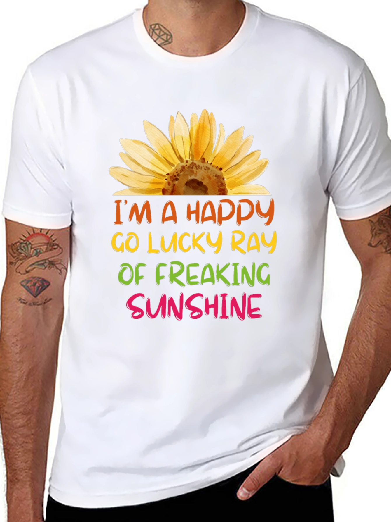 Happy Sunshine Graphic T-Shirt