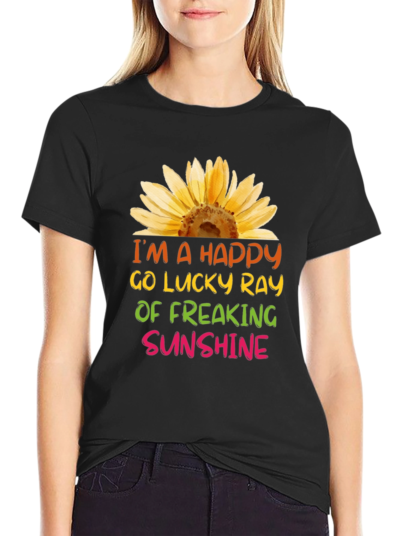 Happy Sunshine Graphic T-Shirt