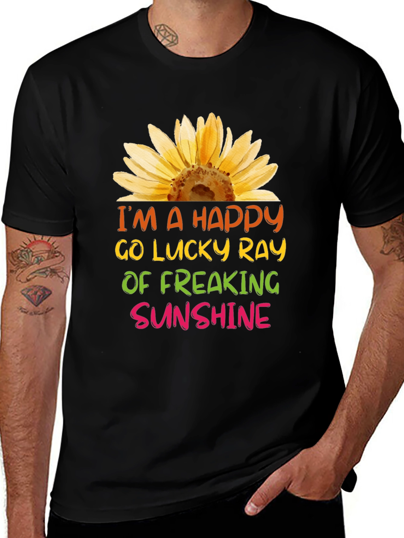 Happy Sunshine Graphic T-Shirt