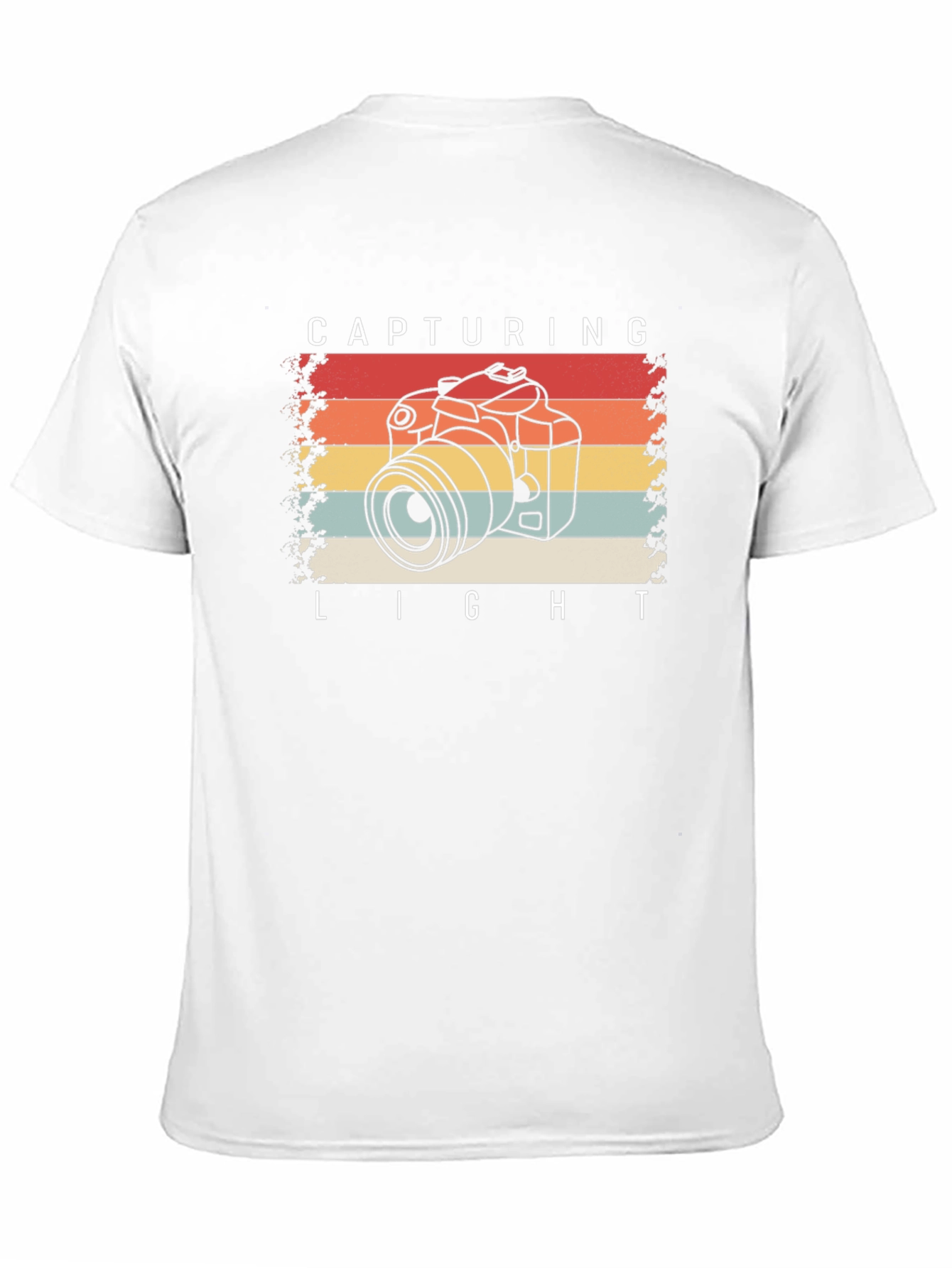 Retro Camera Graphic T-Shirt - Capturing Light