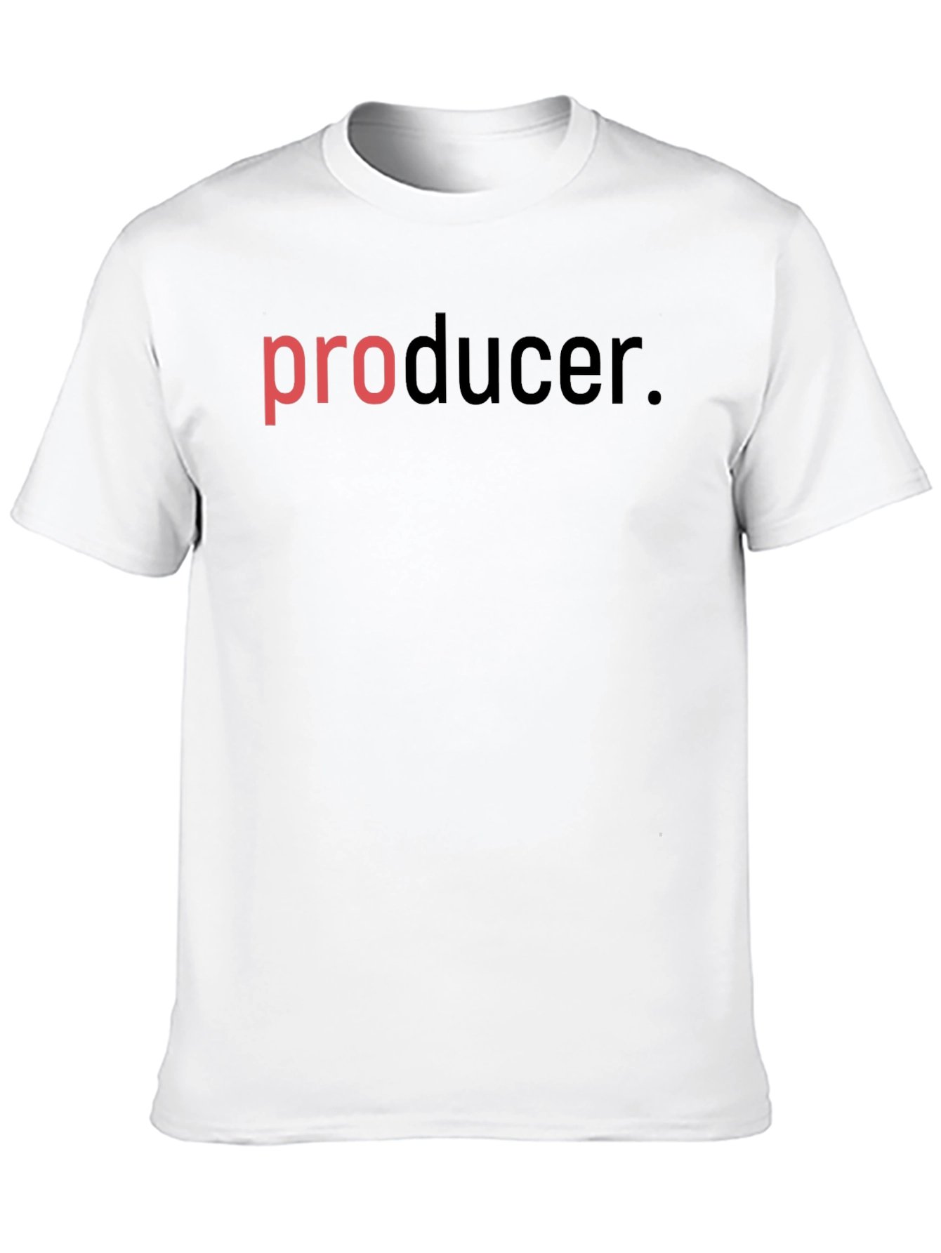 Producer Graphic Black Crew Neck T-Shirt