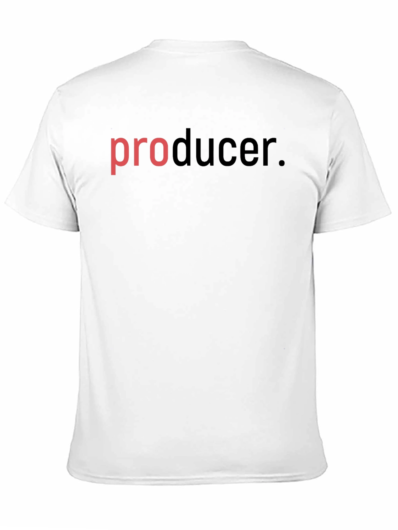 Producer Graphic Black Crew Neck T-Shirt