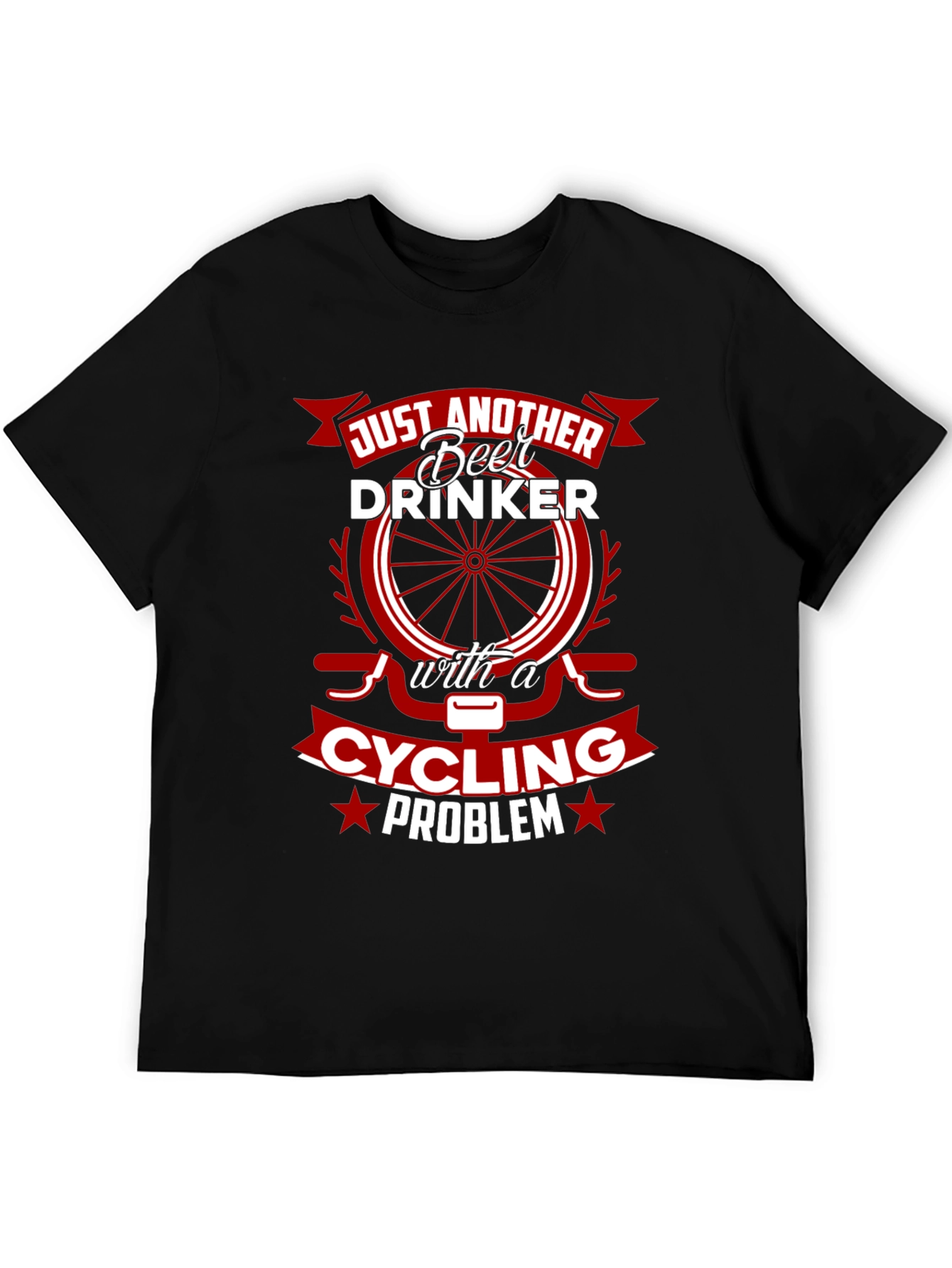 Funny Cycling & Beer Drinker T-Shirt