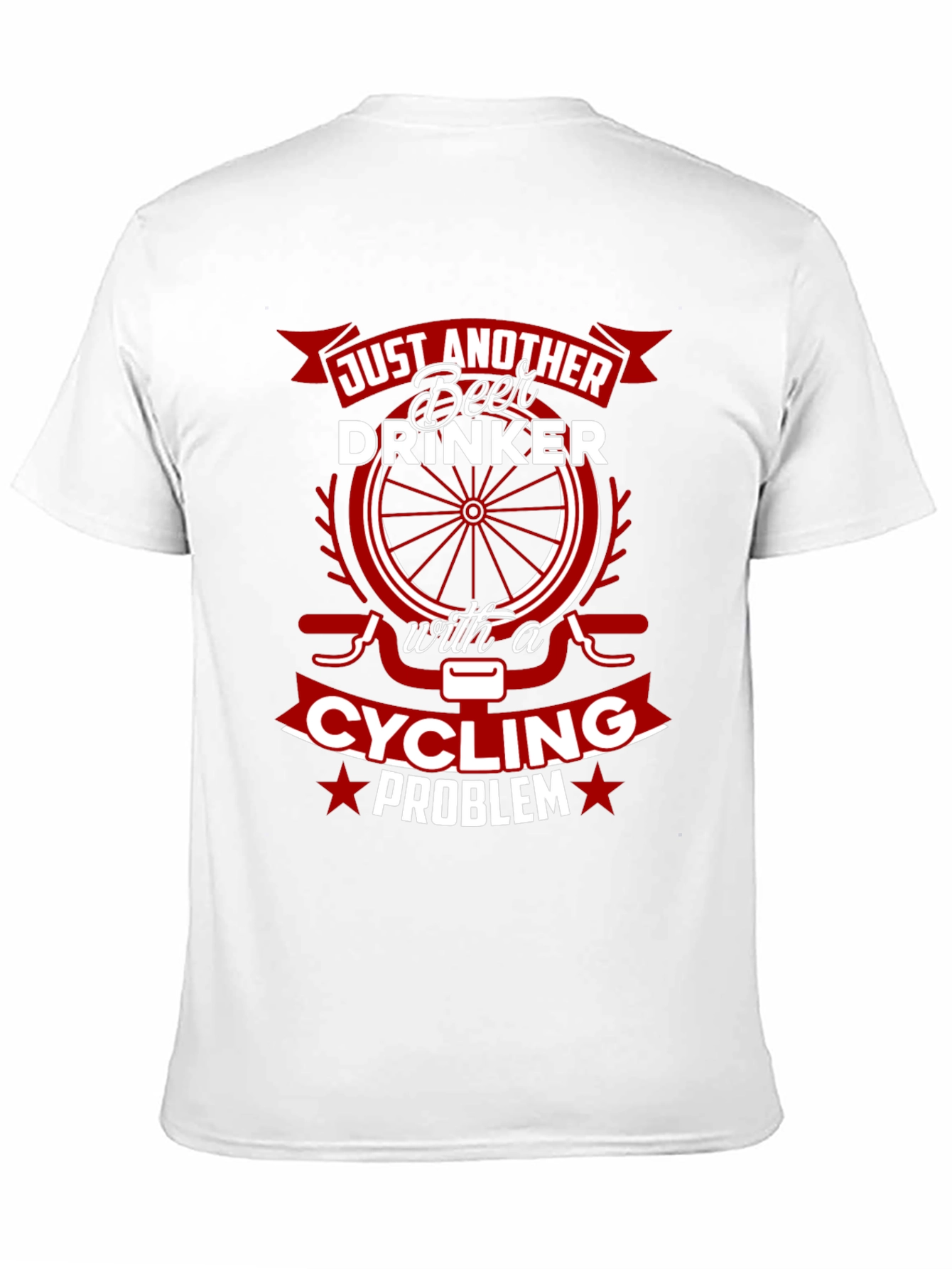 Funny Cycling & Beer Drinker T-Shirt