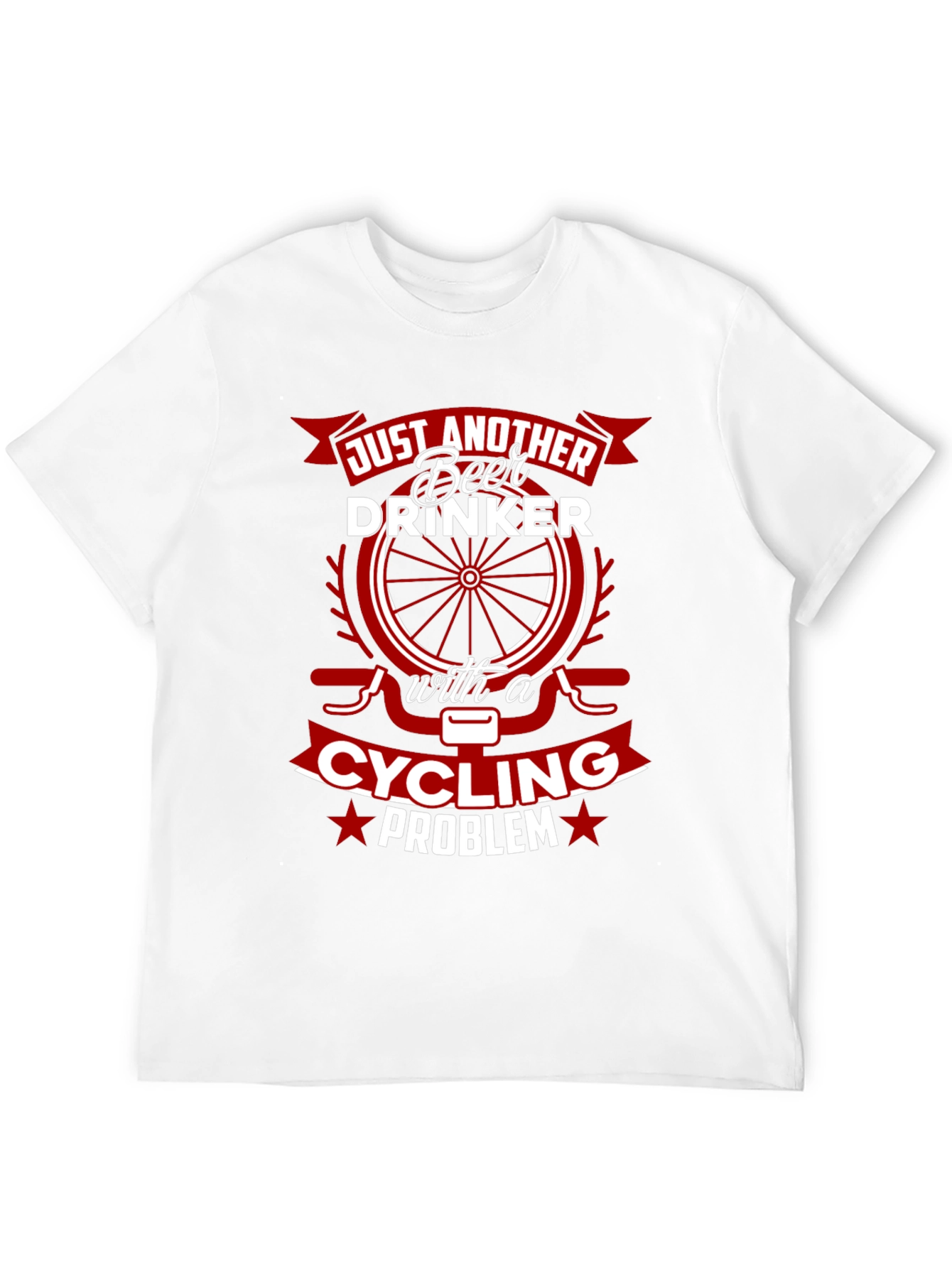 Funny Cycling & Beer Drinker T-Shirt
