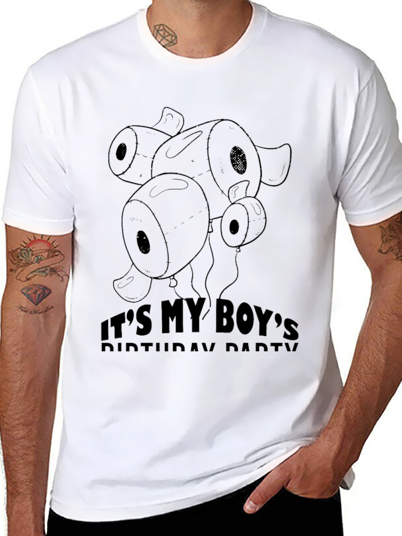 Its My Boys Birthday Party T-Shirt