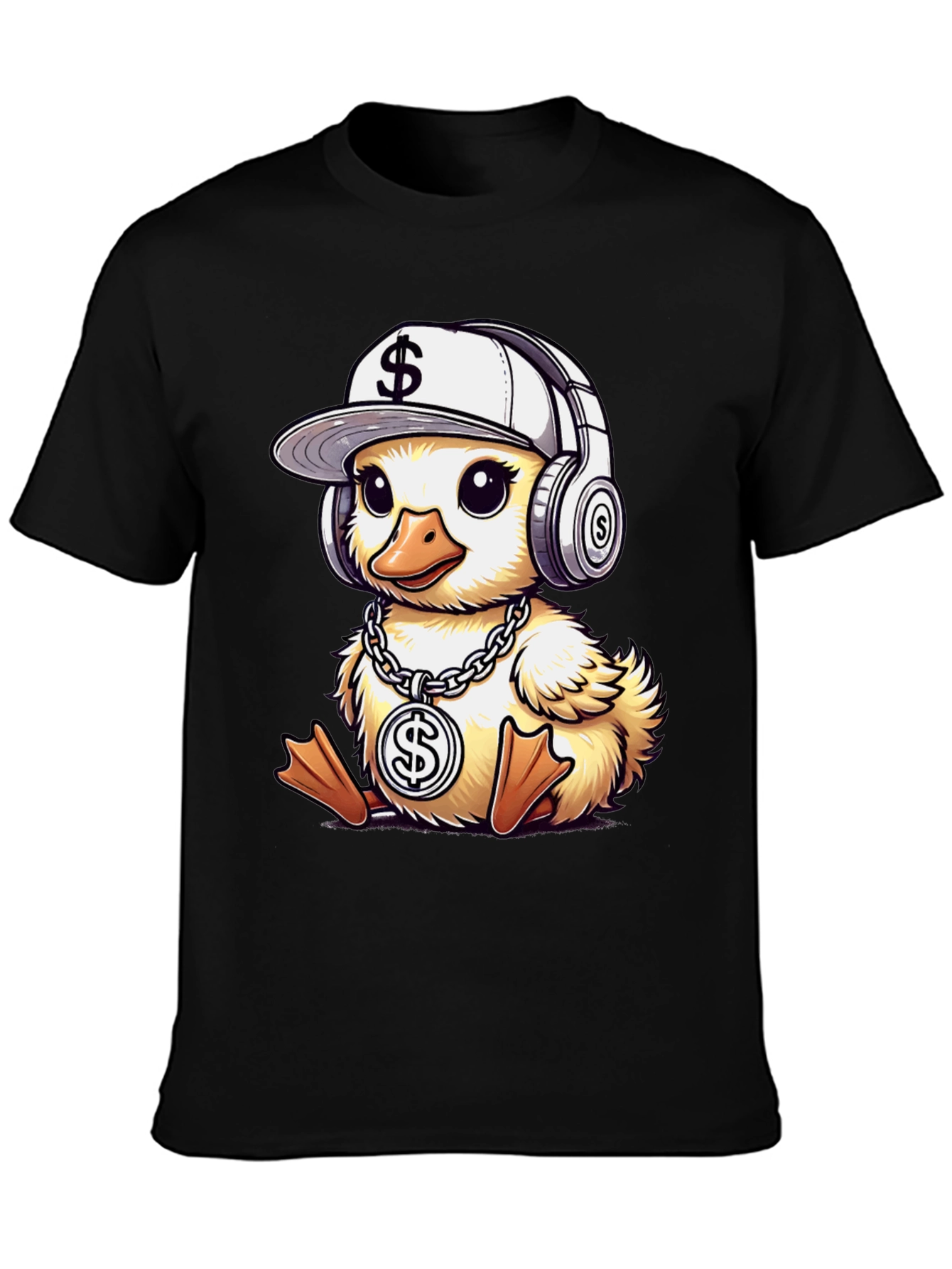 Hip Hop Duckling T-Shirt - Cartoon Style