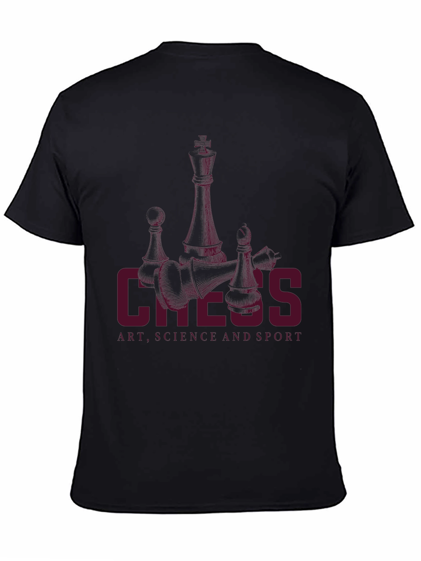 Chess Art Science Sport Graphic Tee