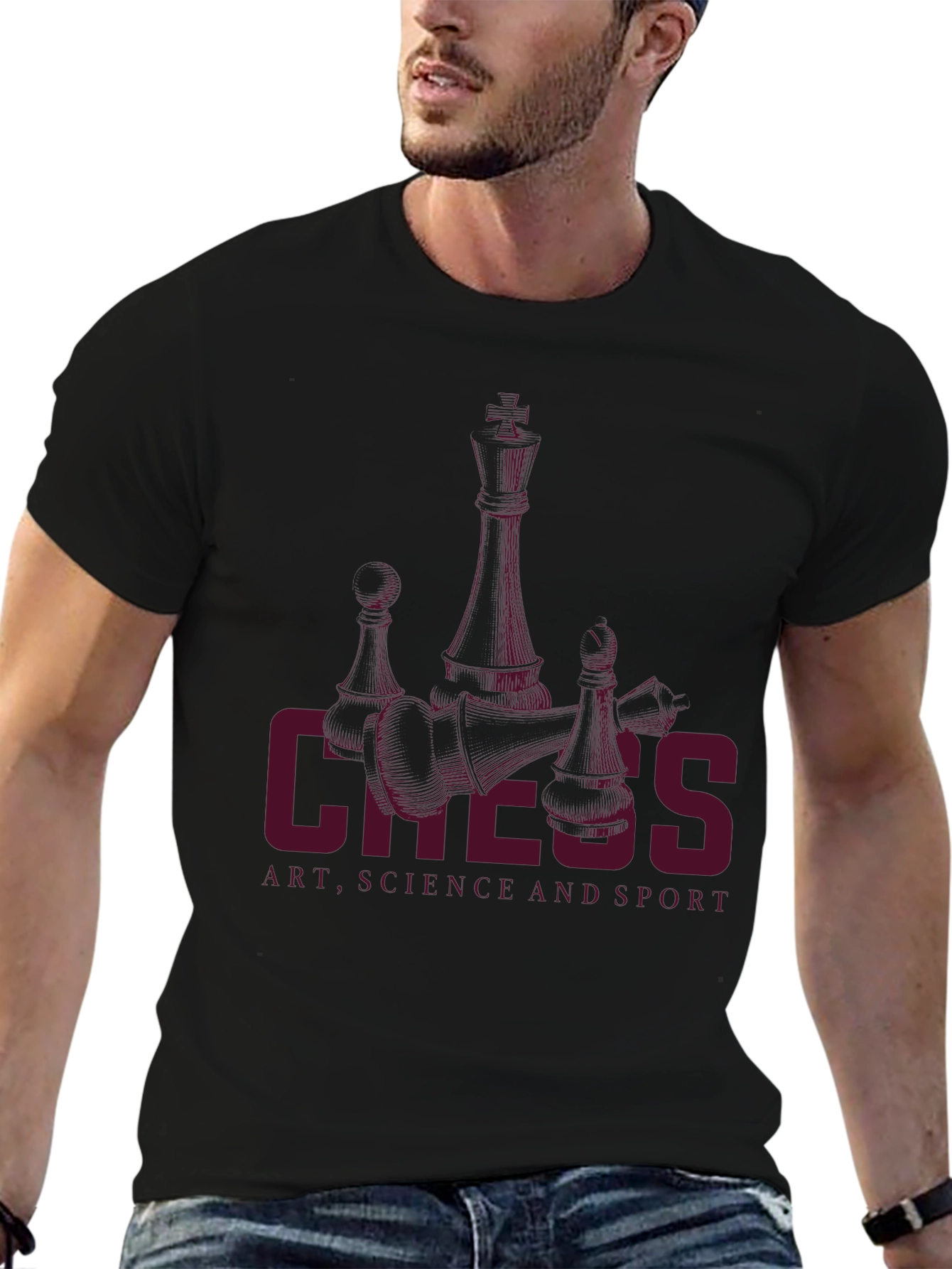 Chess Art Science Sport Graphic Tee