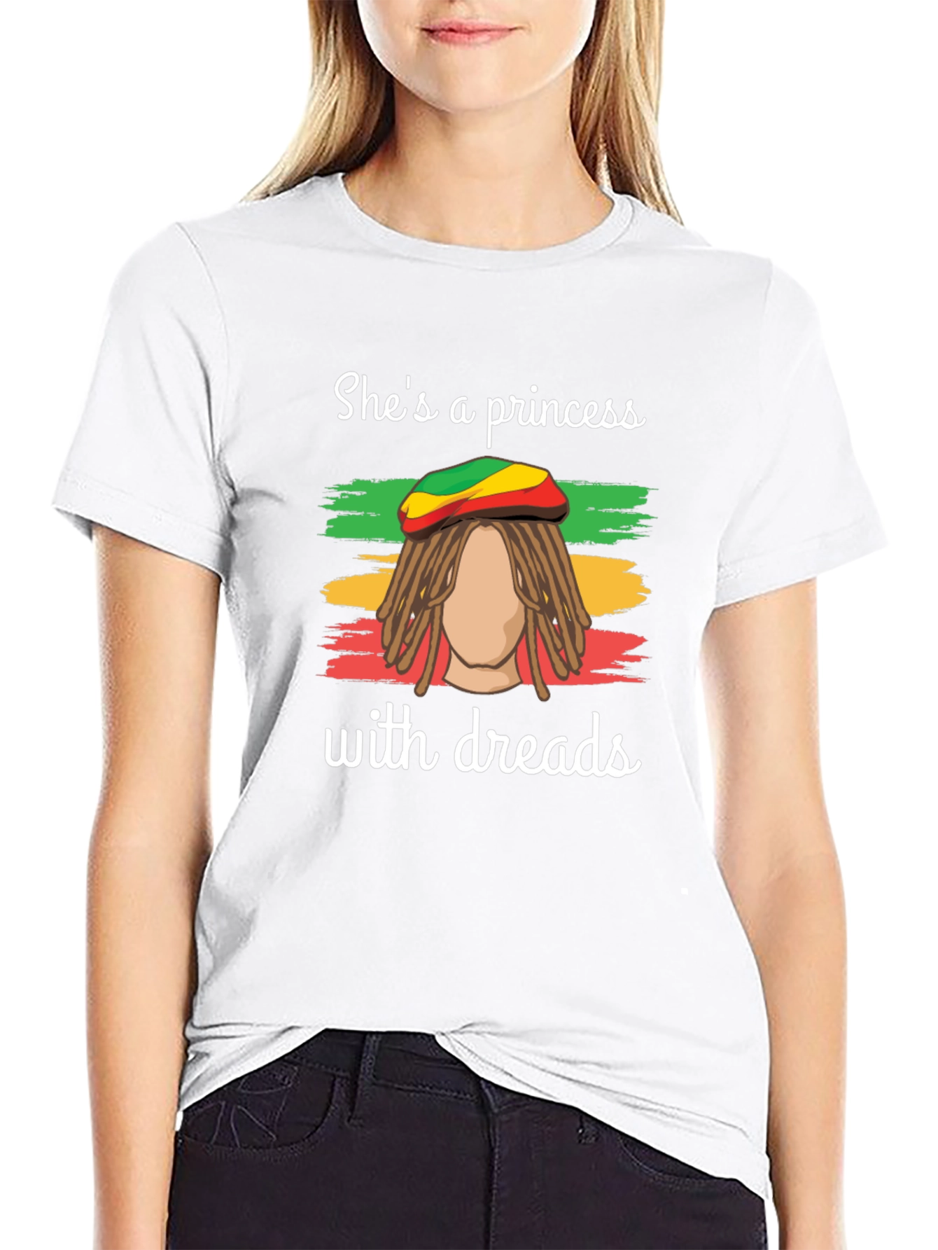 Shes A Princess With Dreads T-Shirt
