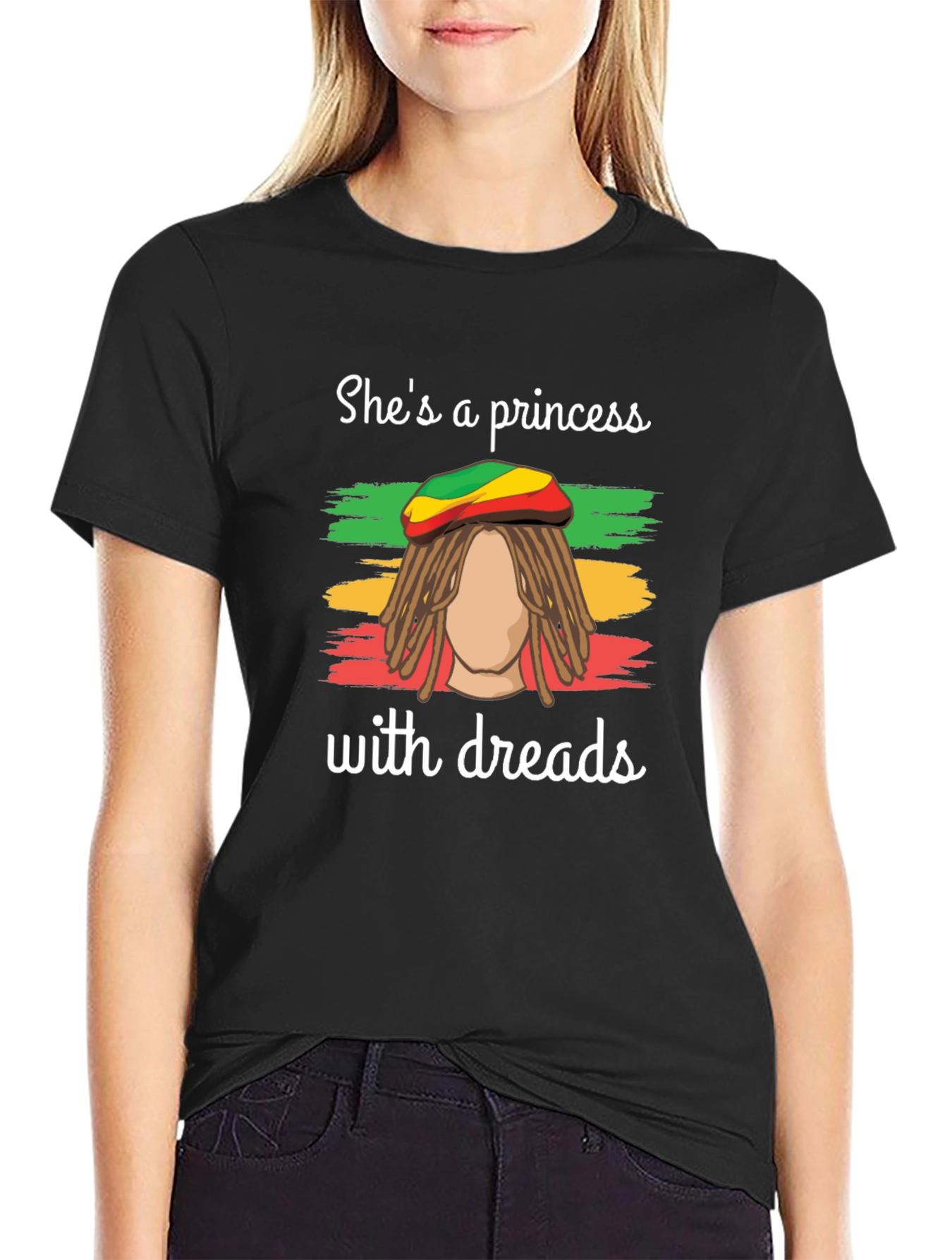 Shes A Princess With Dreads T-Shirt