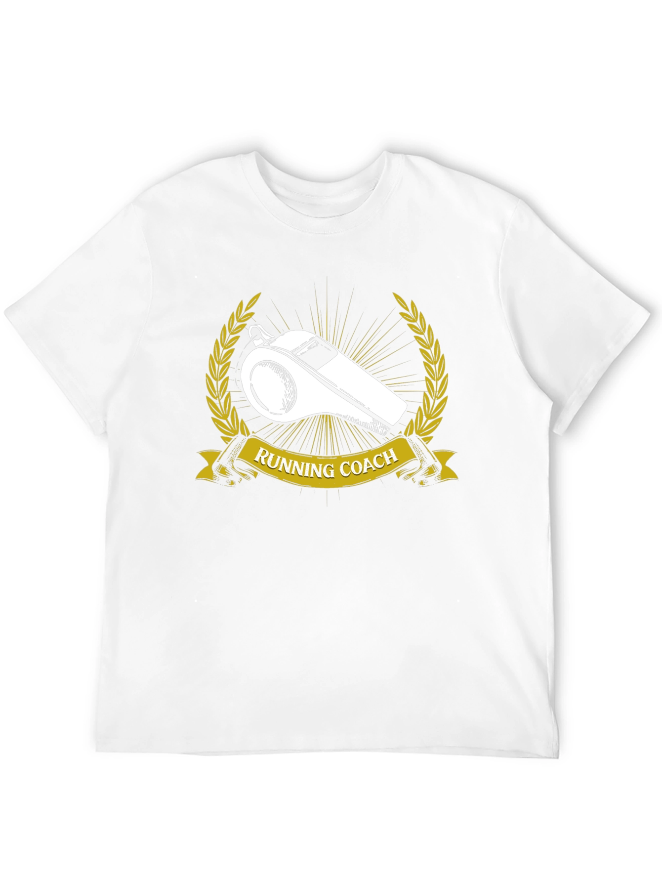 Running Coach Whistle Graphic T-Shirt