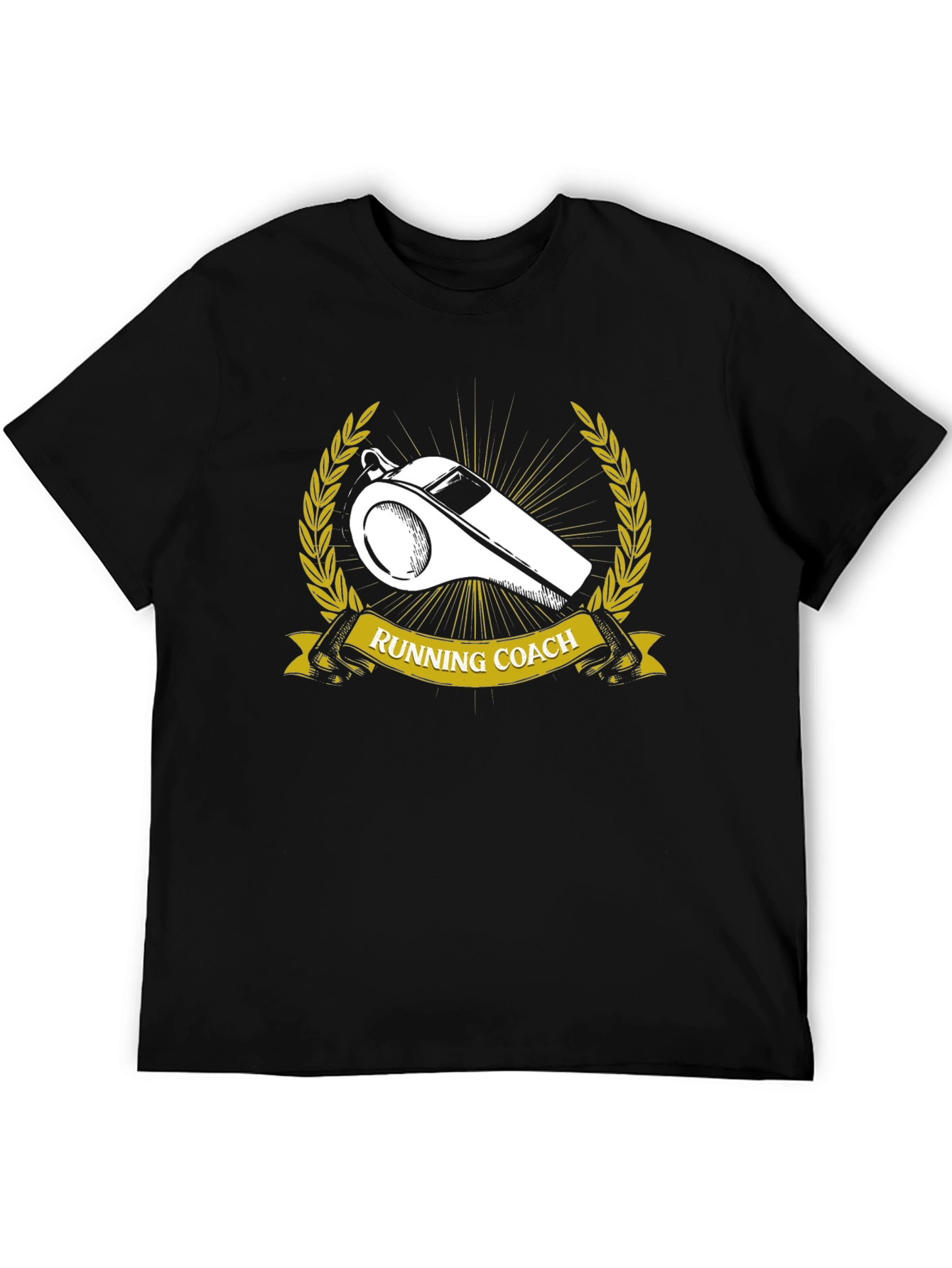 Running Coach Whistle Graphic T-Shirt