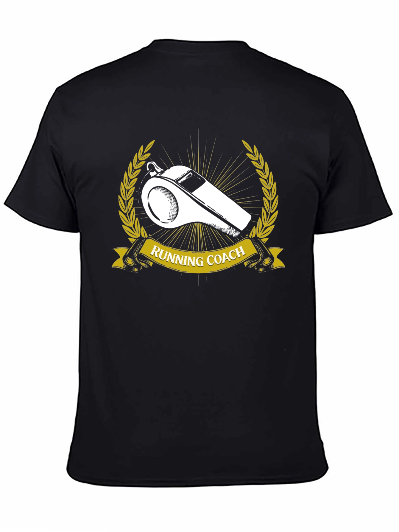 Running Coach Whistle Graphic T-Shirt