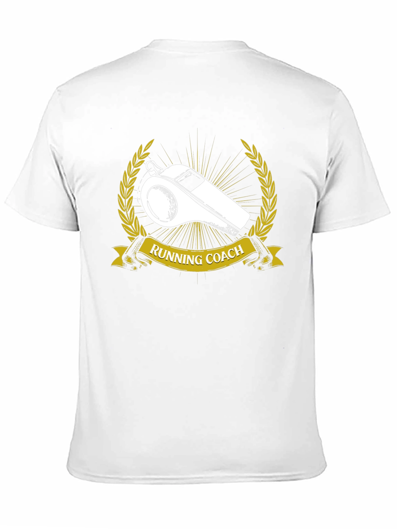 Running Coach Whistle Graphic T-Shirt