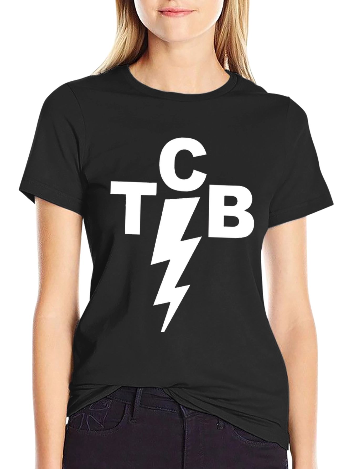 TCB Elvis Presley Inspired Black T-Shirt