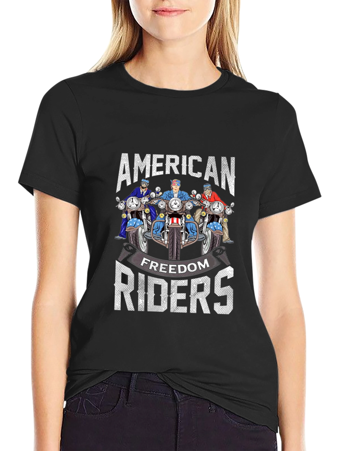 American Freedom Riders Patriotic T-Shirt