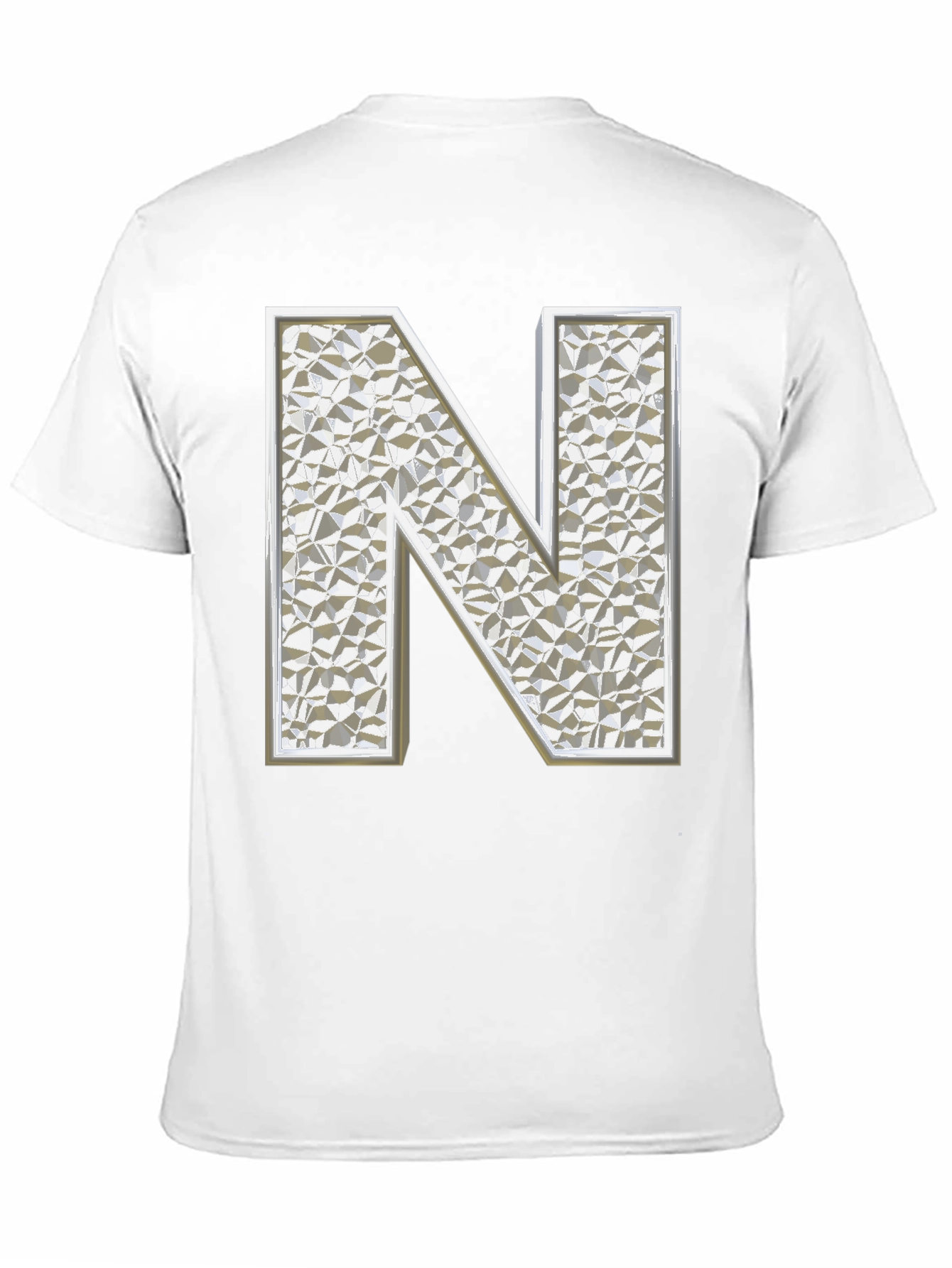 Letter N Graphic T-Shirt
