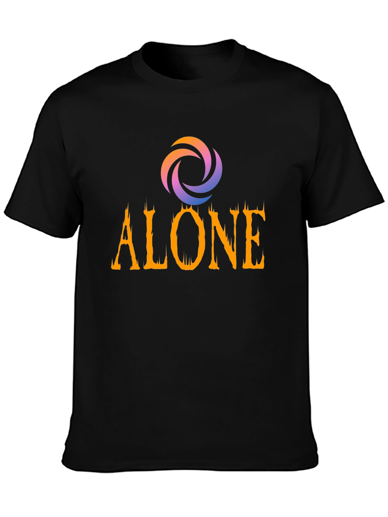 Alone Graphic T-Shirt - Stylish Cotton Tee