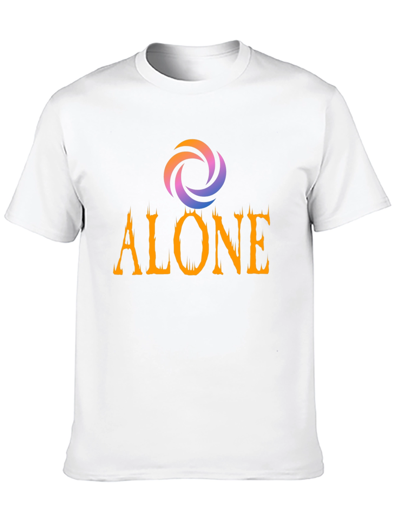 Alone Graphic T-Shirt - Stylish Cotton Tee