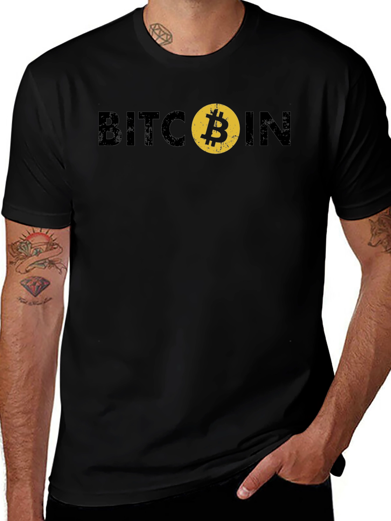 Bitcoin Graphic Tee - Crypto Fashion