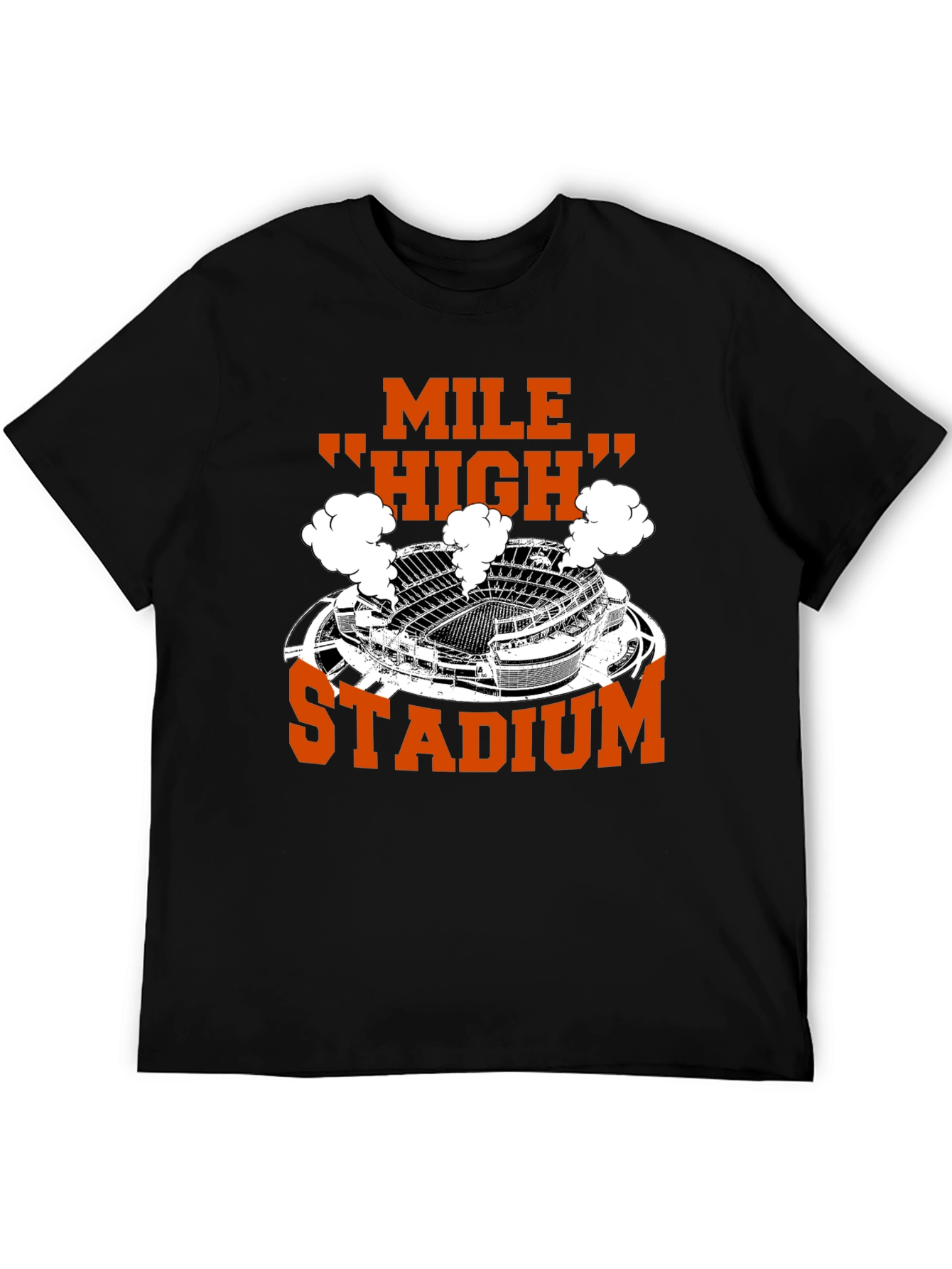 Mile High Stadium T-Shirt - Denver Football Fan Apparel