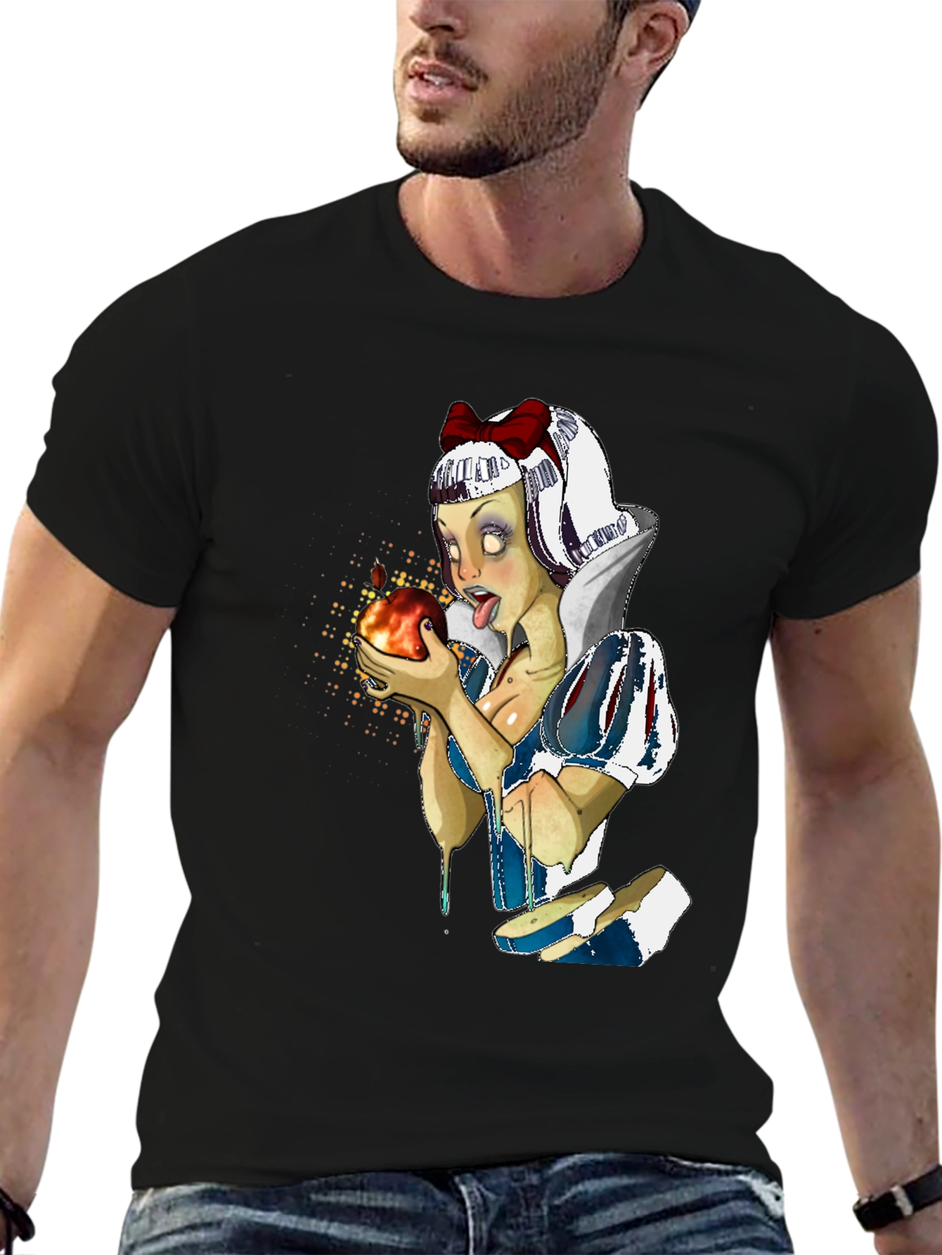 Snow White Zombie T-Shirt - Poison Apple