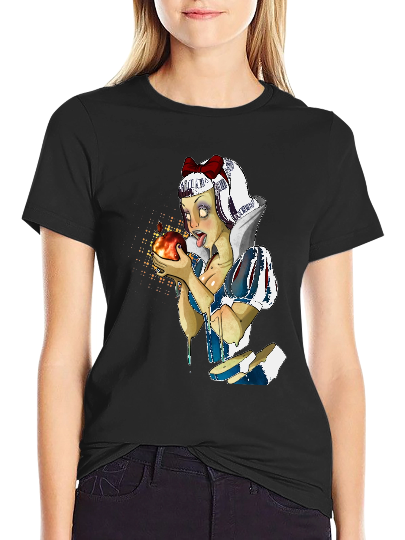 Snow White Zombie T-Shirt - Poison Apple