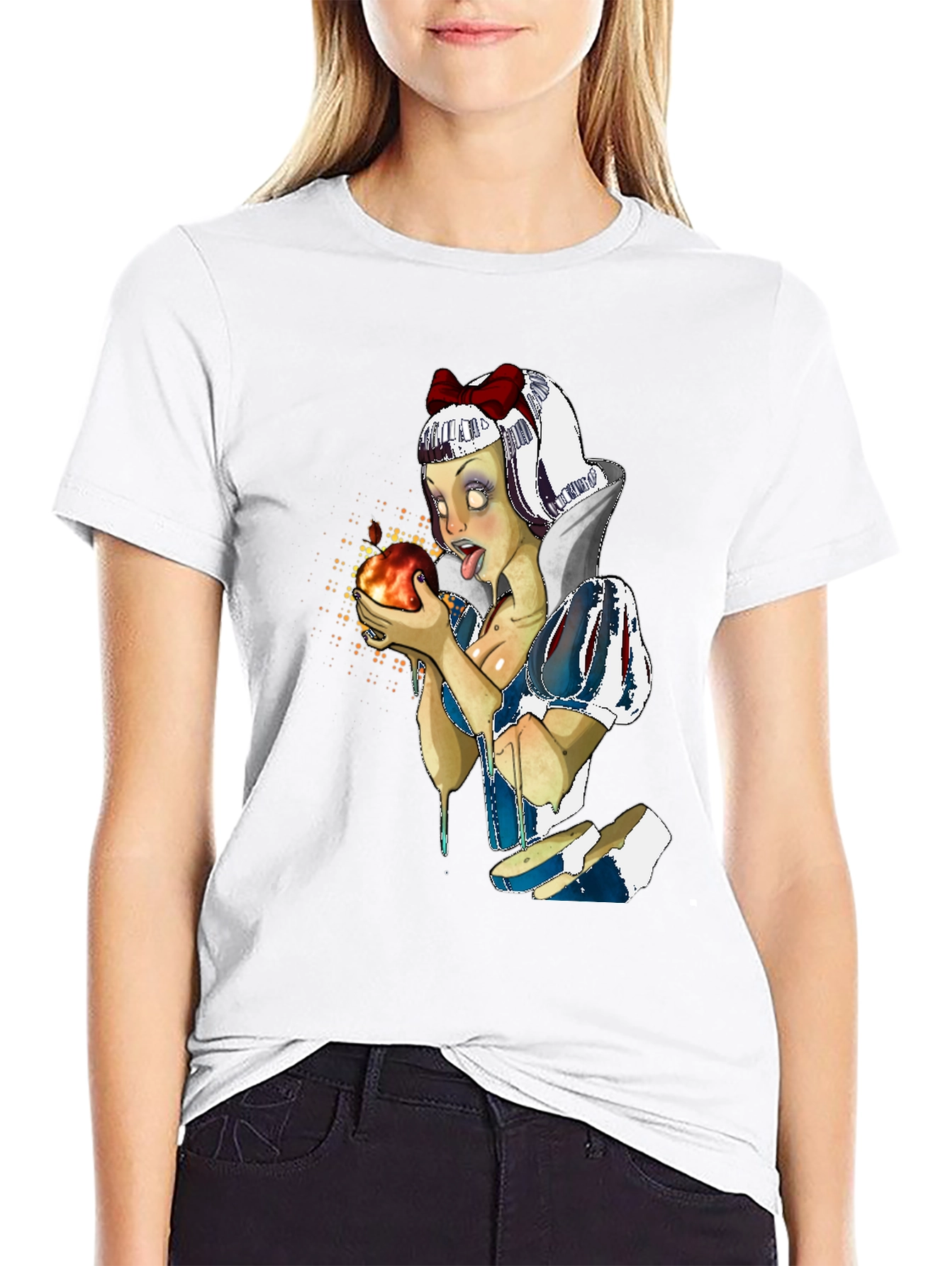 Snow White Zombie T-Shirt - Poison Apple