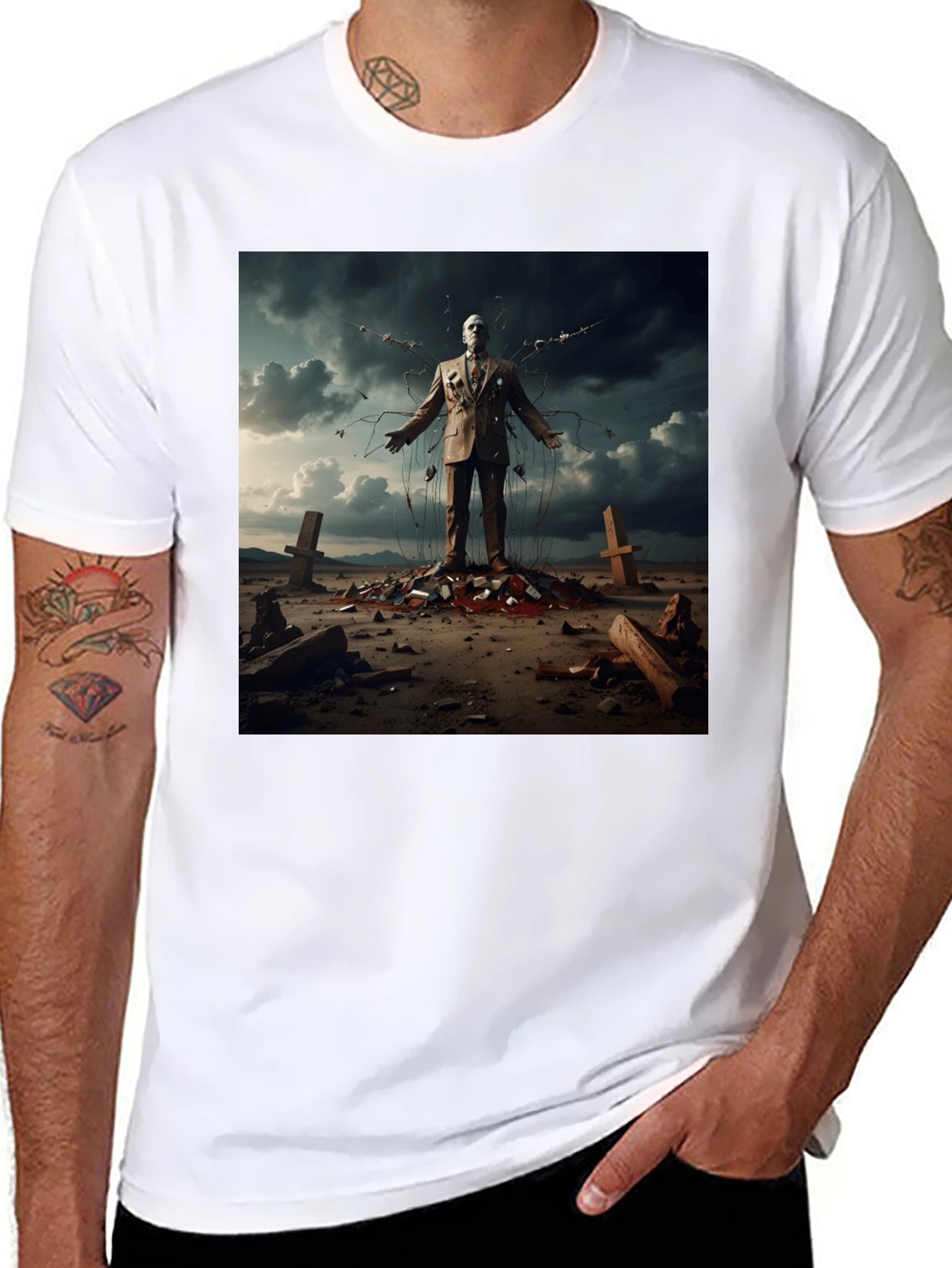 Surreal Dark Art Graphic Tee