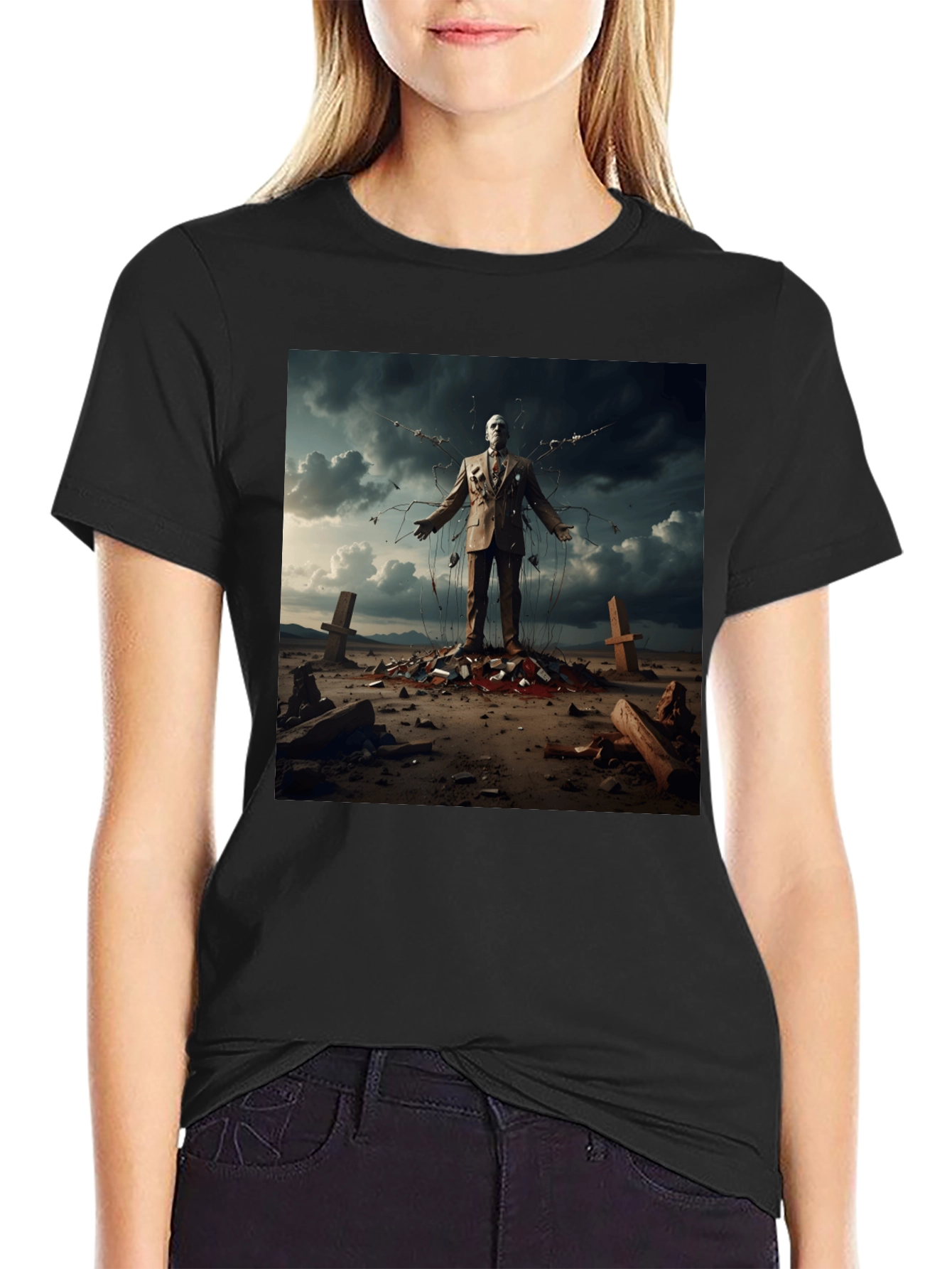 Surreal Dark Art Graphic Tee
