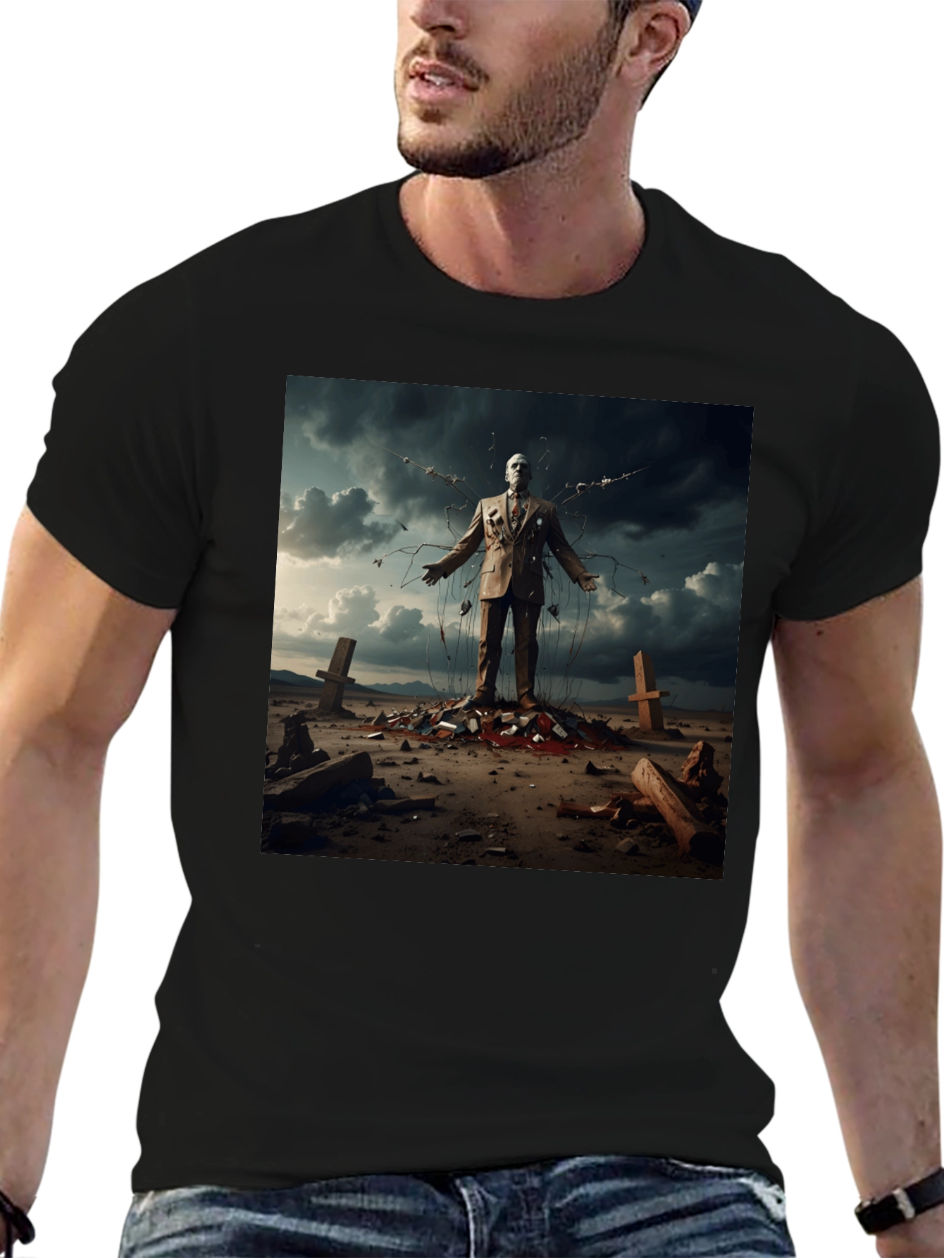 Surreal Dark Art Graphic Tee