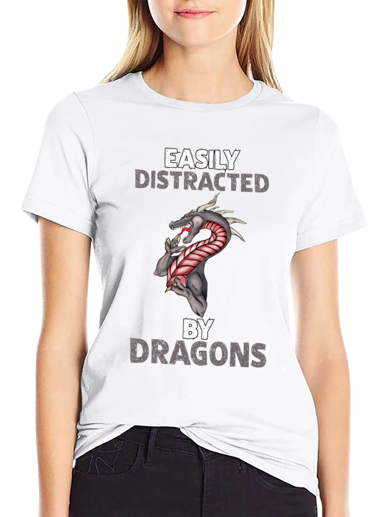 Easily Distracted By Dragons T-Shirt