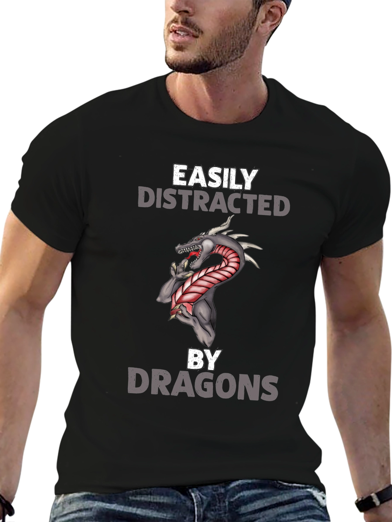 Easily Distracted By Dragons T-Shirt