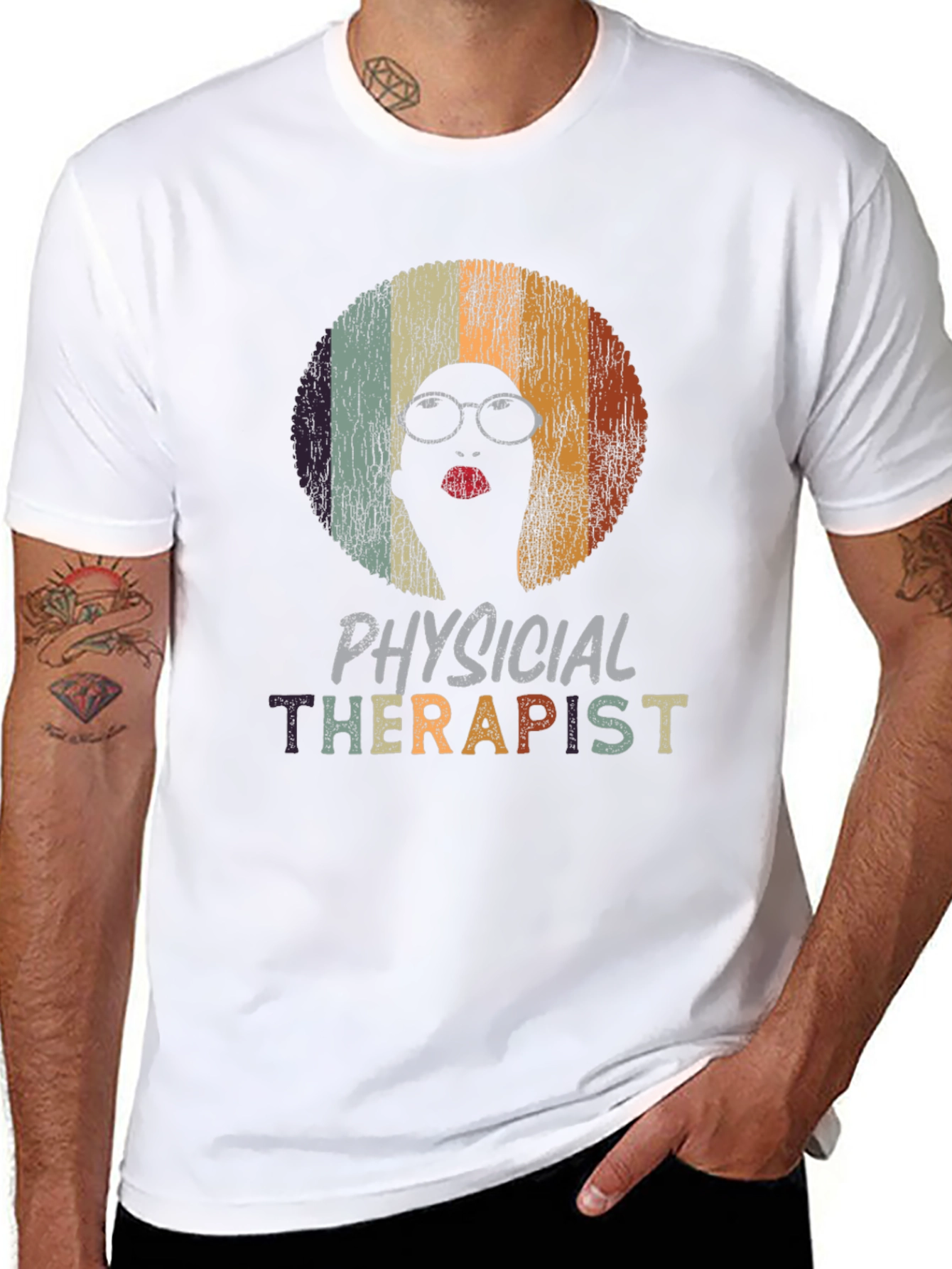 Physical Therapist Retro T-Shirt