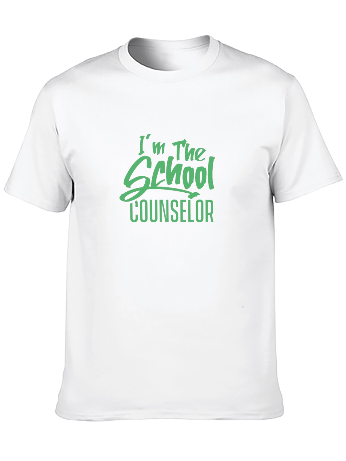 Im The School Counselor Black T-Shirt